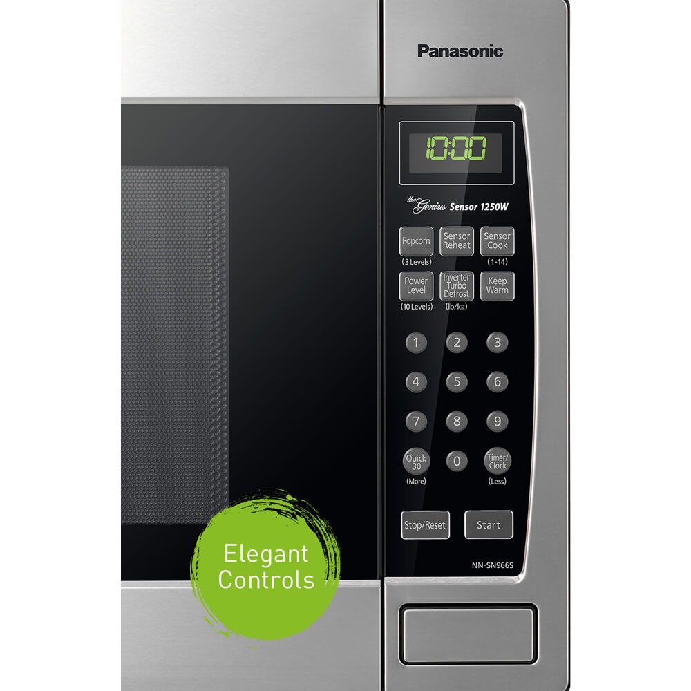 PC/タブレット ノートPC Panasonic 2.2-cu ft 1250-Watt Countertop Microwave (Stainless 