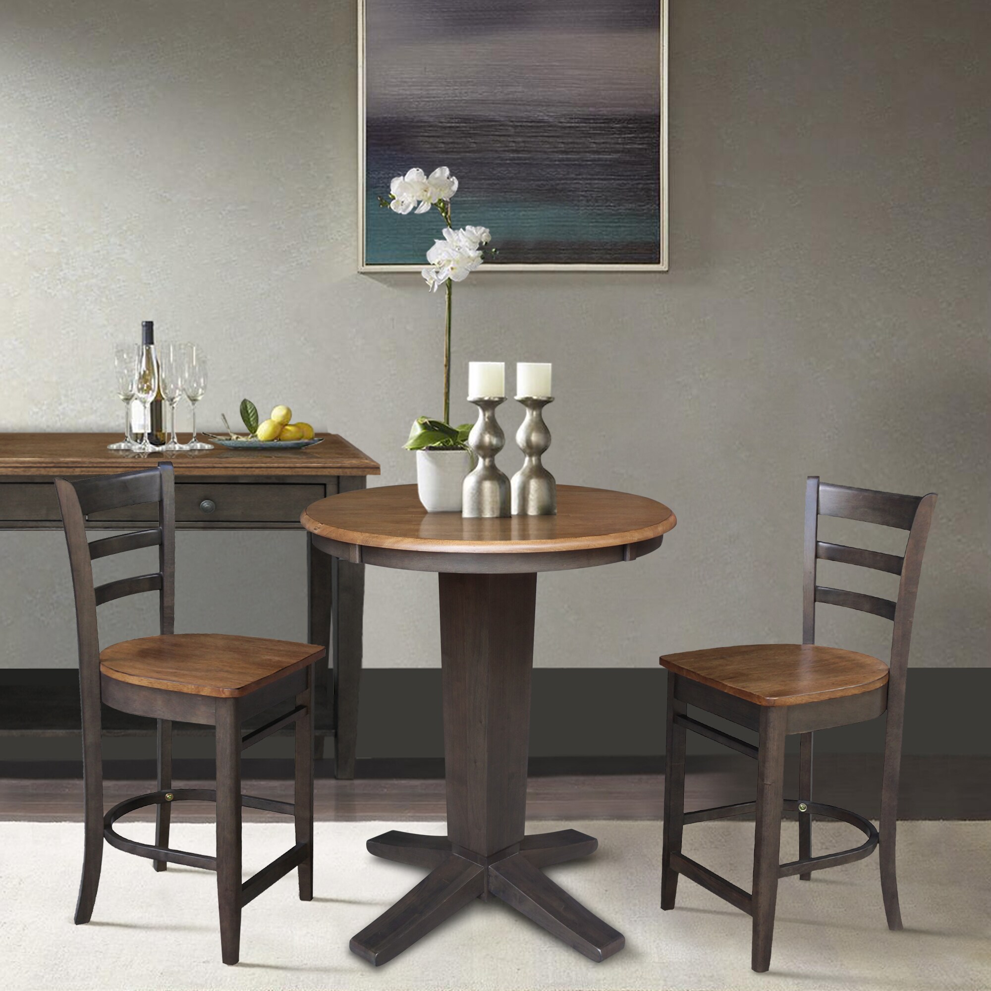 International Concepts K45-30RT-23B-S6172-2 Dining-Sets - View #2