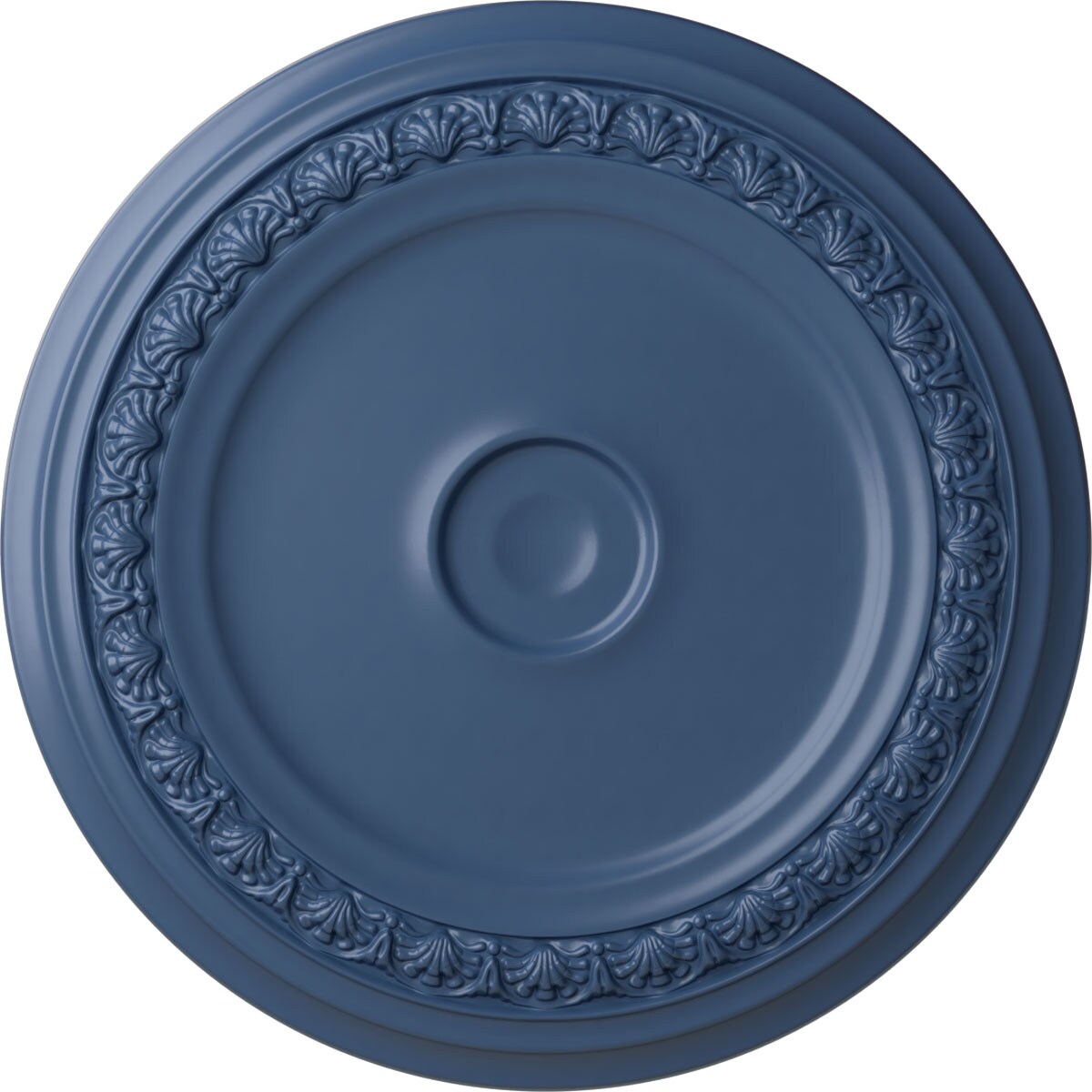 Ekena Millwork CM31CAAMF Carlsbad 31.125-in W x 31.125-in L Painted Americana Polyurethane Whole Ceiling Medallion