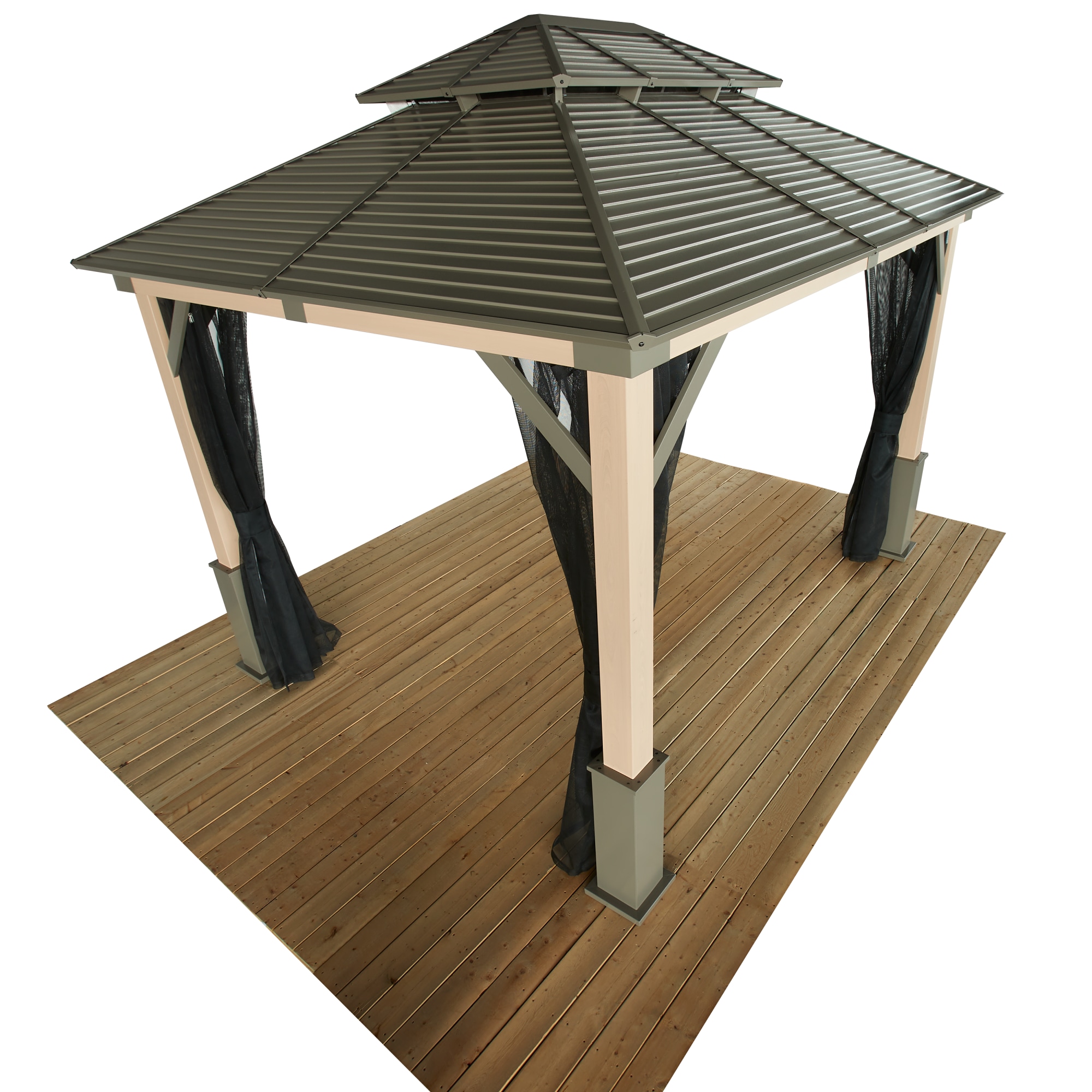 Tommy Bahama 500-9168495 Wood-Resin-Gazebos - View #15