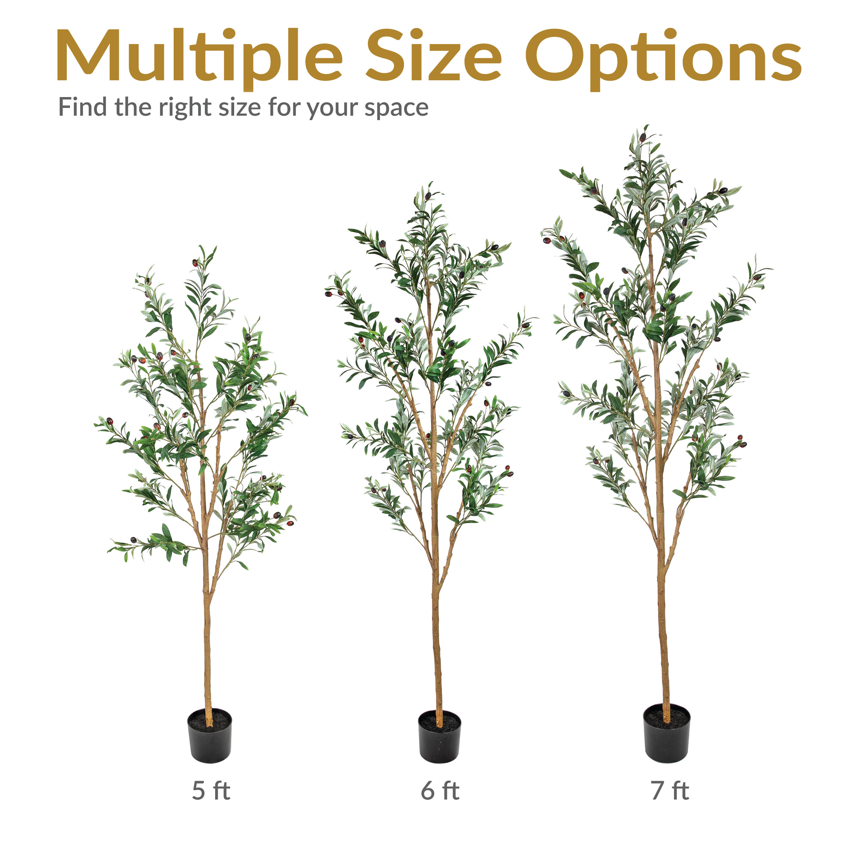 Sunnydaze Decor QCW-035-CMB Artificial-Plants-Trees - View #4