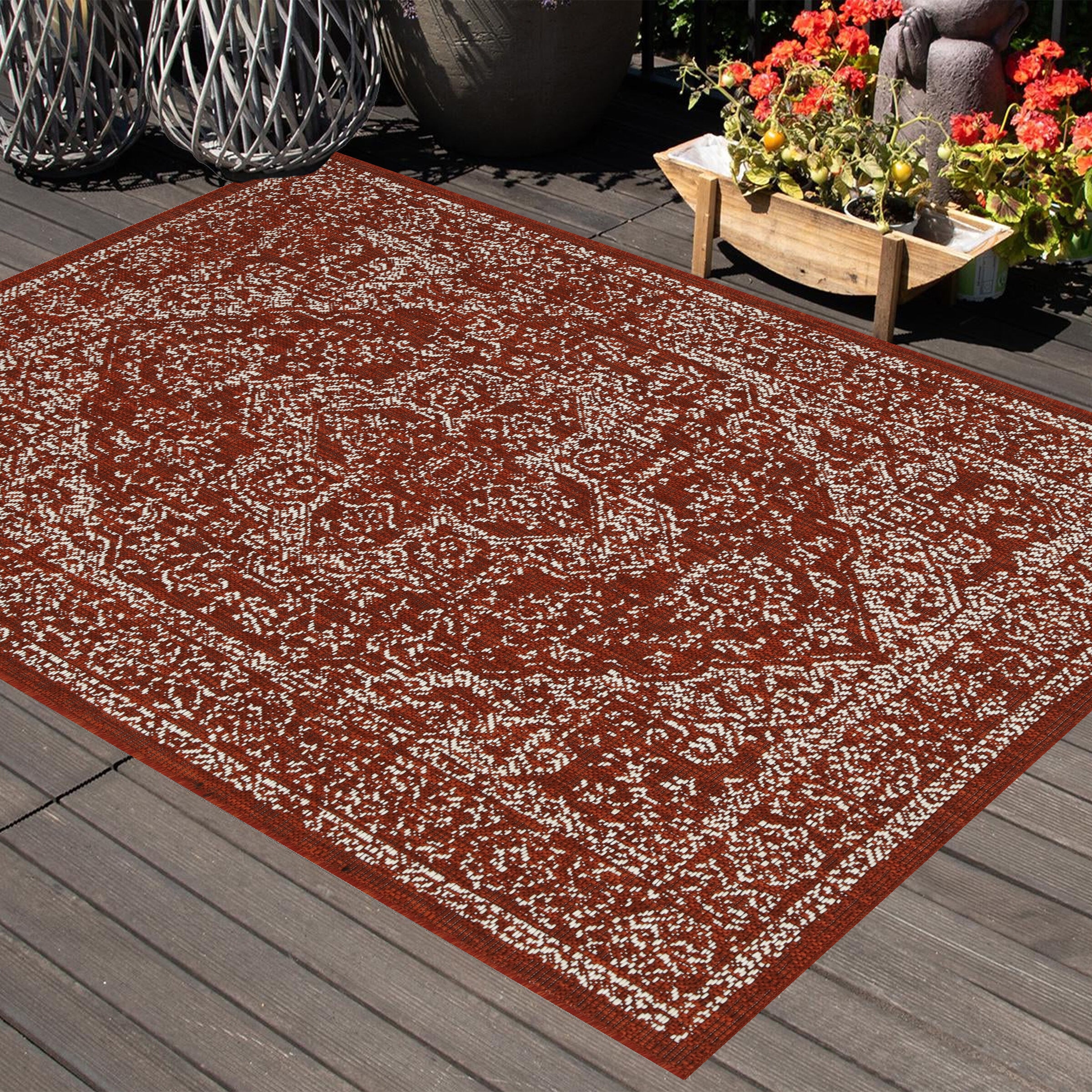 Playa Rug PLY-ZAR-RED-9X12 rugs - View #7