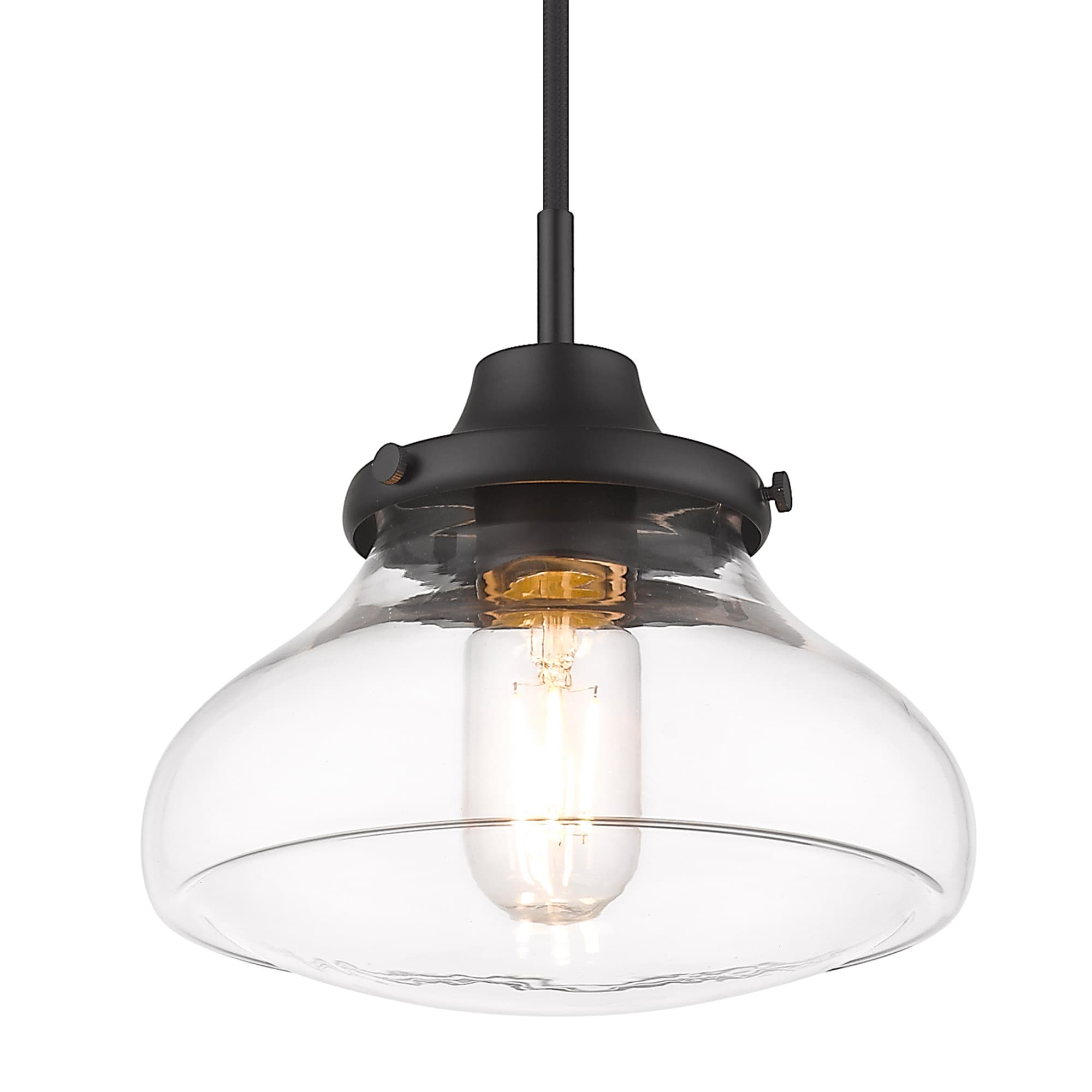 Golden Lighting 3419-S BLK-CLR Pendant-Lights - View #3