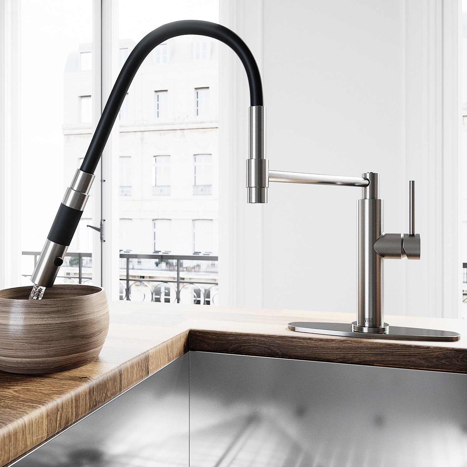 VIGO VG02026STK1 Kitchen-Faucets - View #5