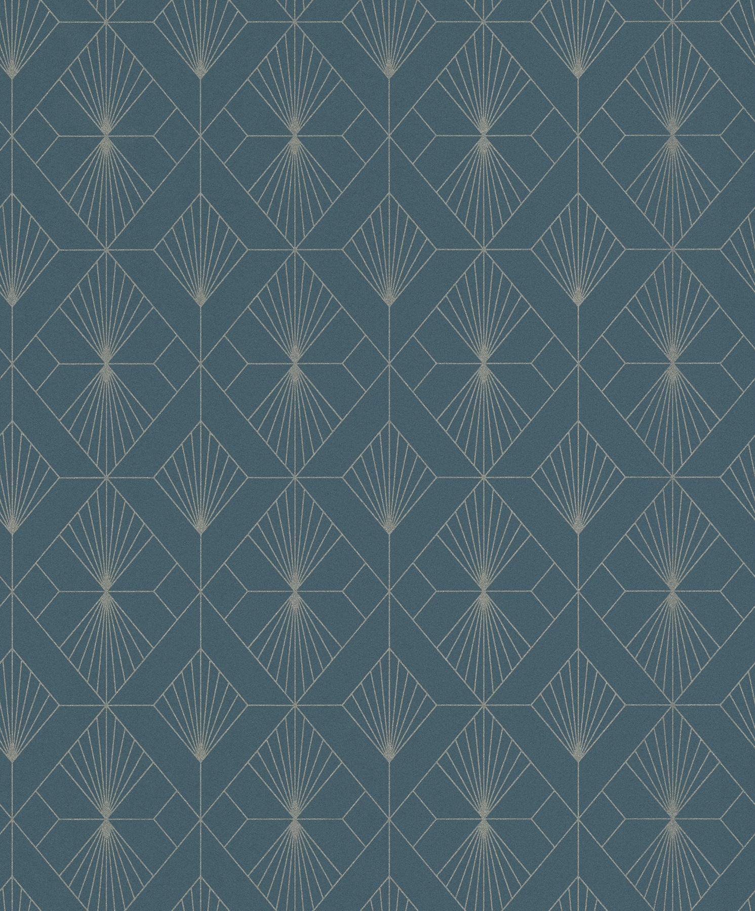 Rasch RH620924 56.4-Sq. Feet Dark Green Non-woven Geometric Unpasted Wallpaper