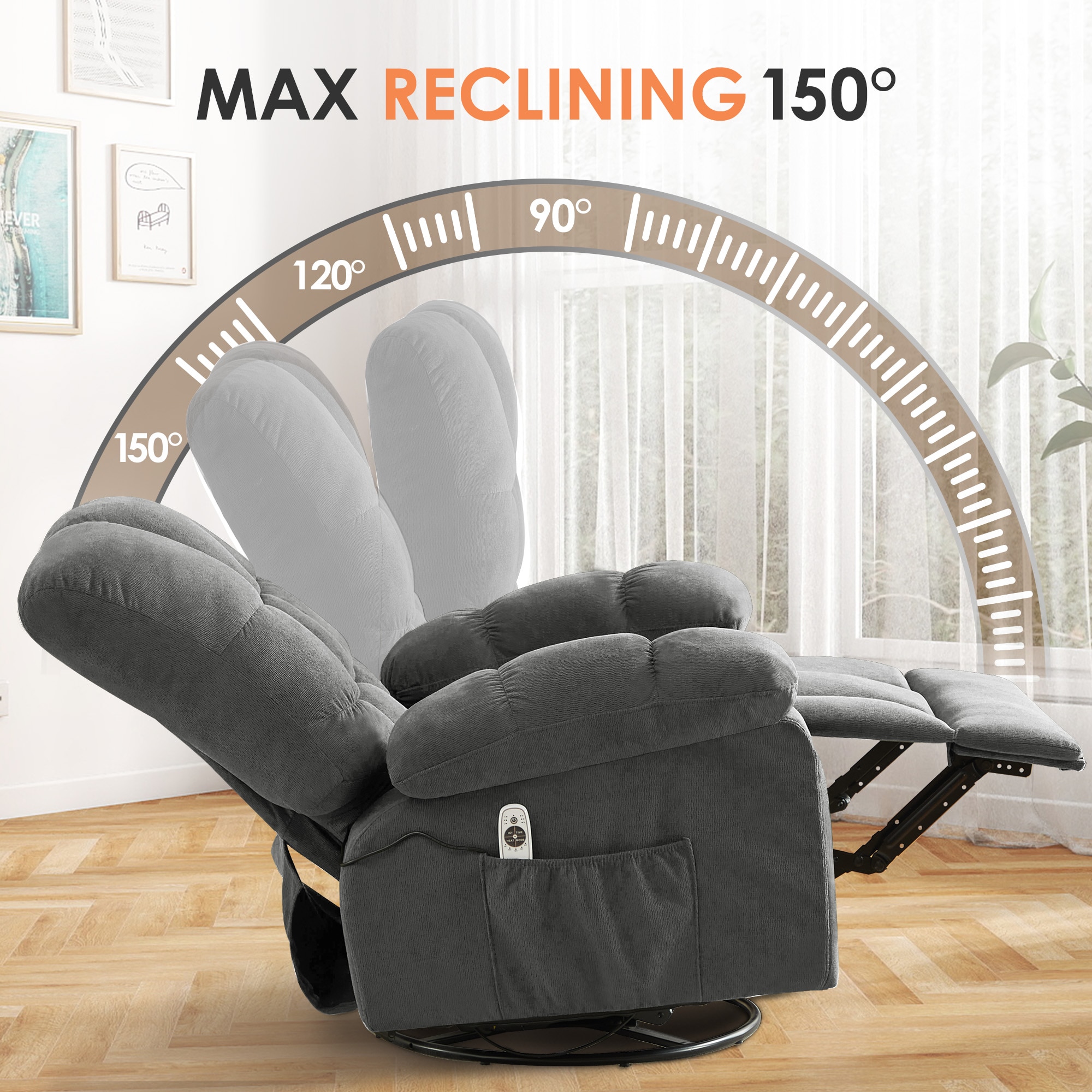 Clihome CL-VA52671 recliners - View #5
