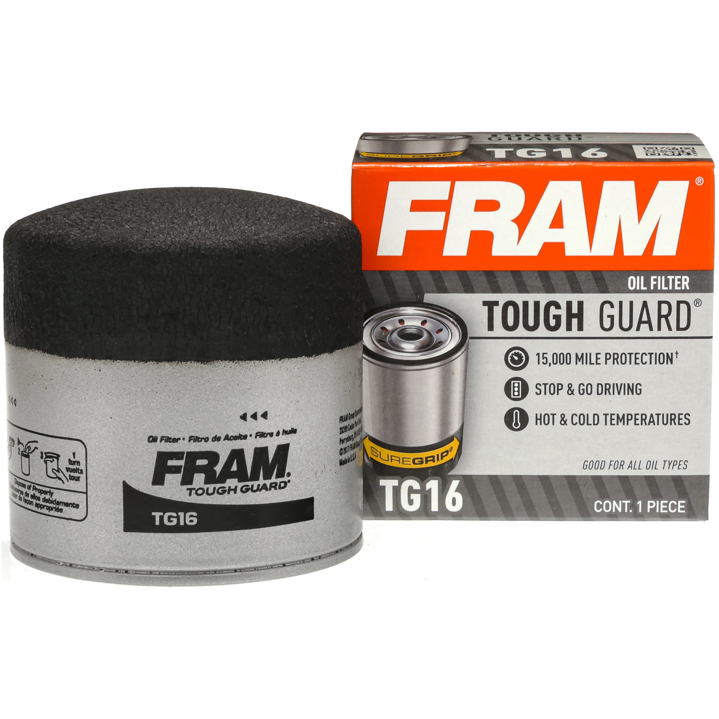 FRAM TG16 Spin-on Oil Filter