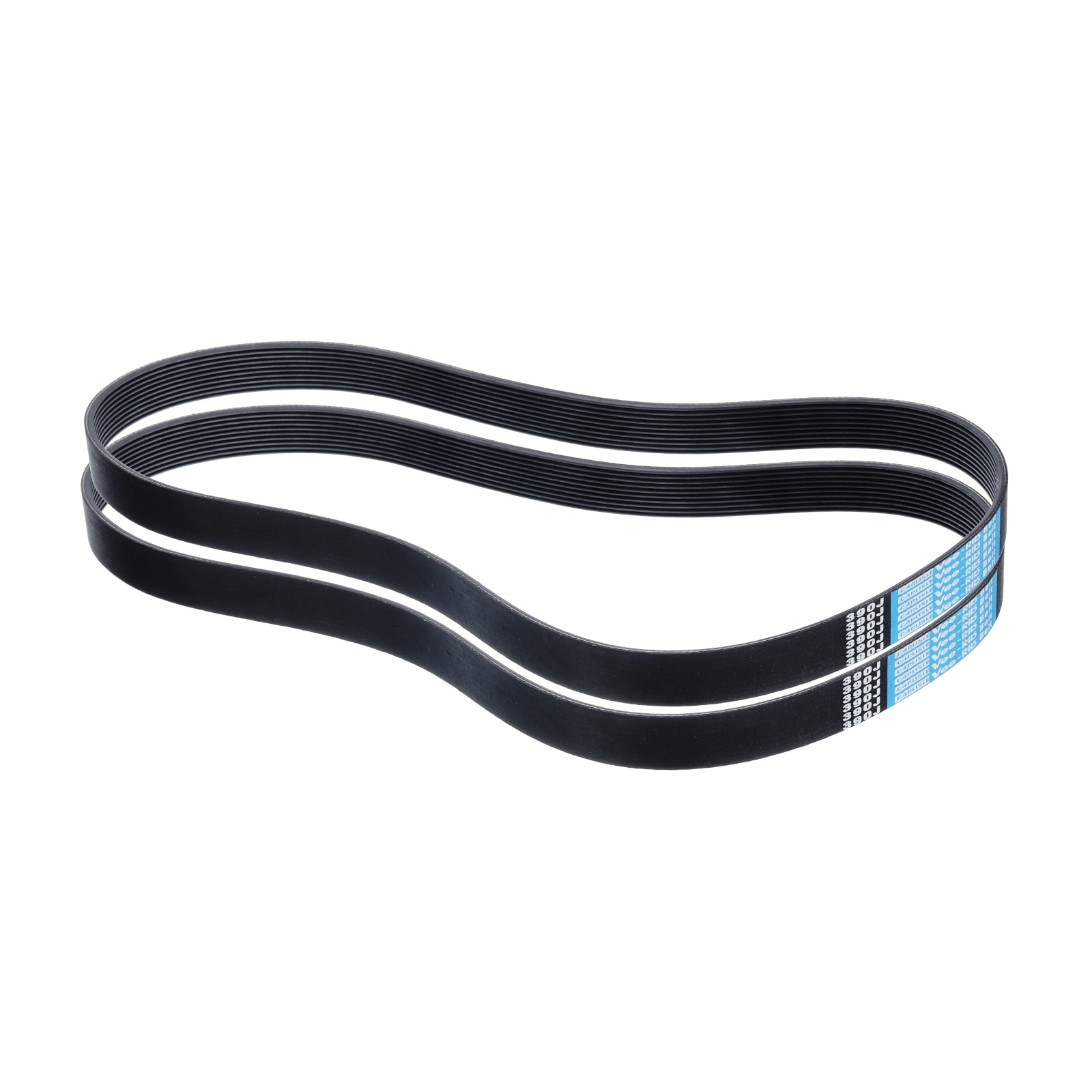 Unique Bargains 2pcs 390J10 PJ V-Ribbed Belt 10 Ribs 39inch Length x 0 ...