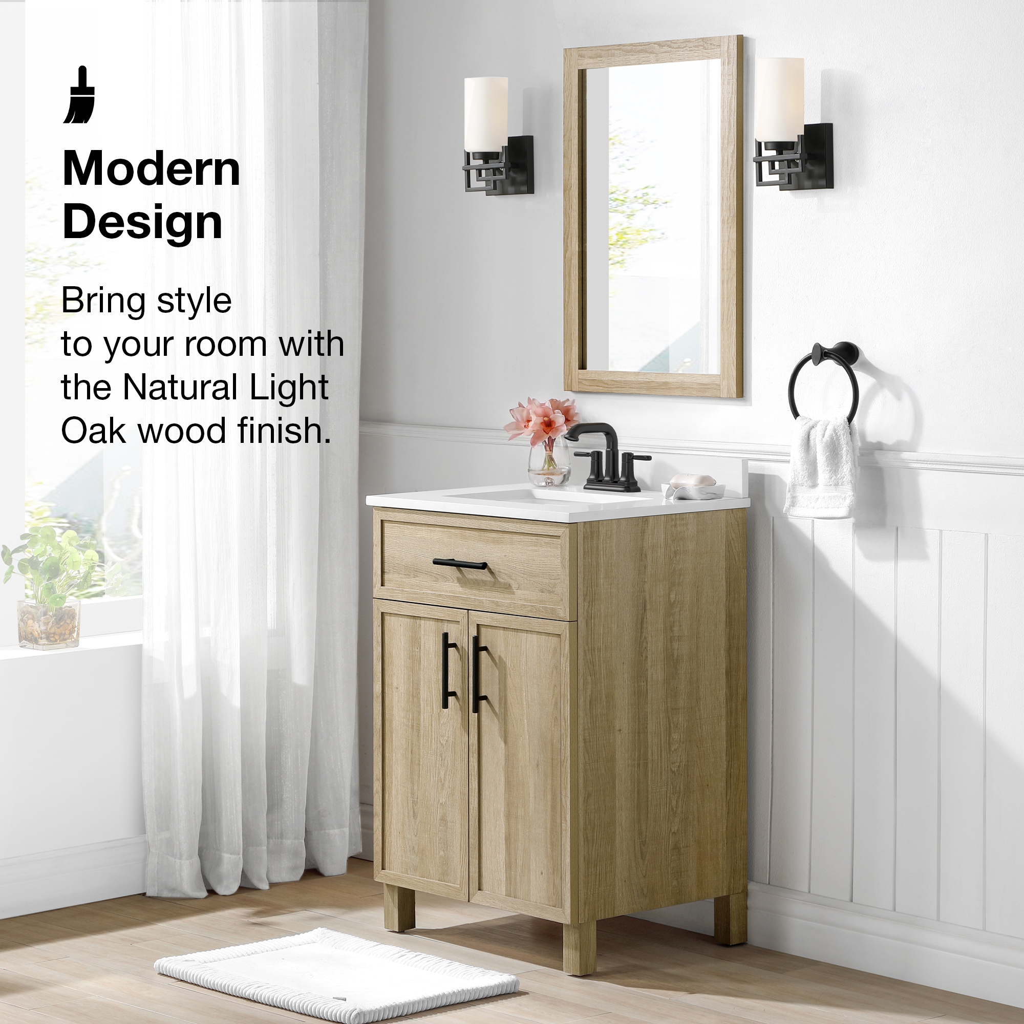 Style Selections DOLTON-24NO-COMBO Bath-Vanity-Combo - View #15