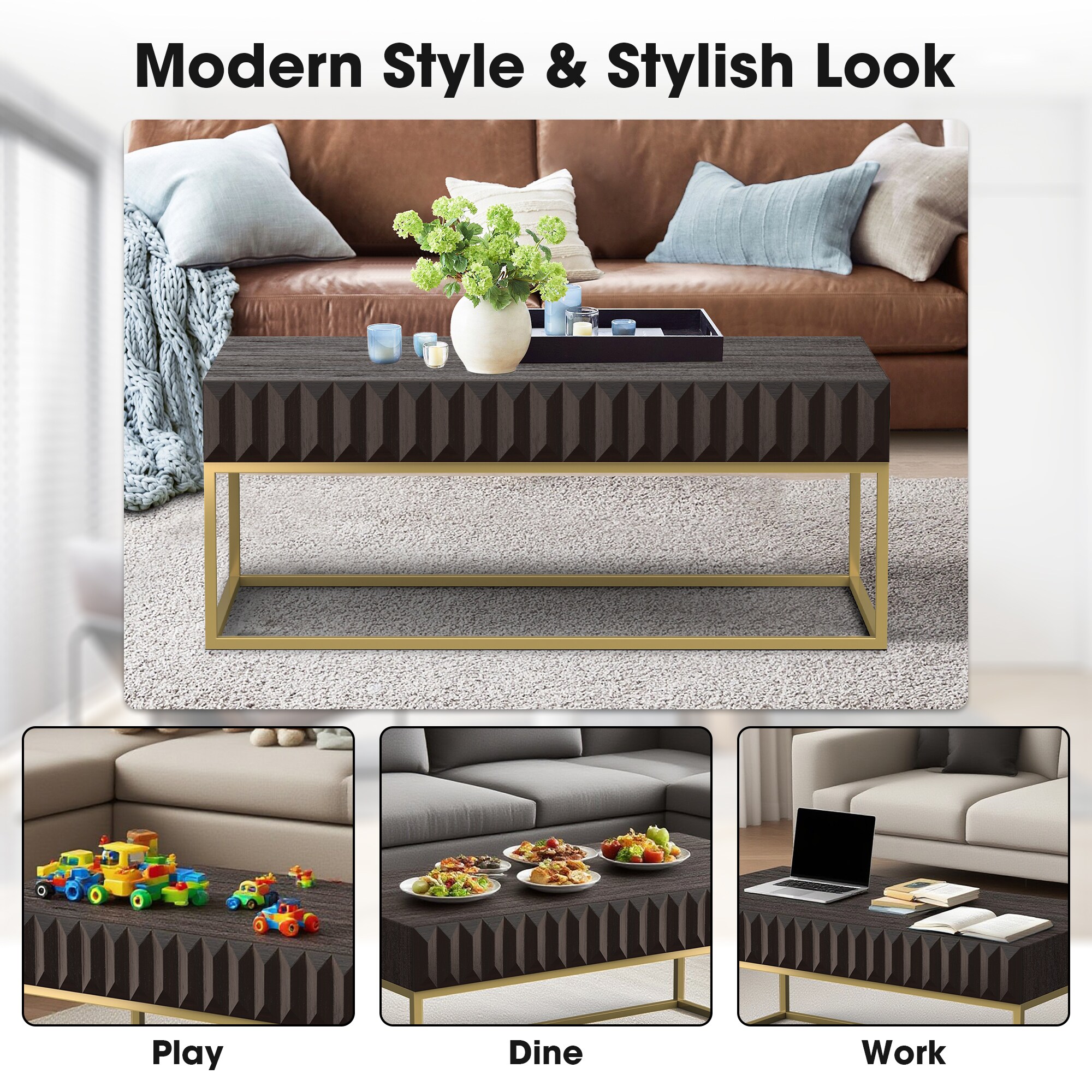 Matrix Decor MDCM4545WN-C Coffee-Tables - View #4