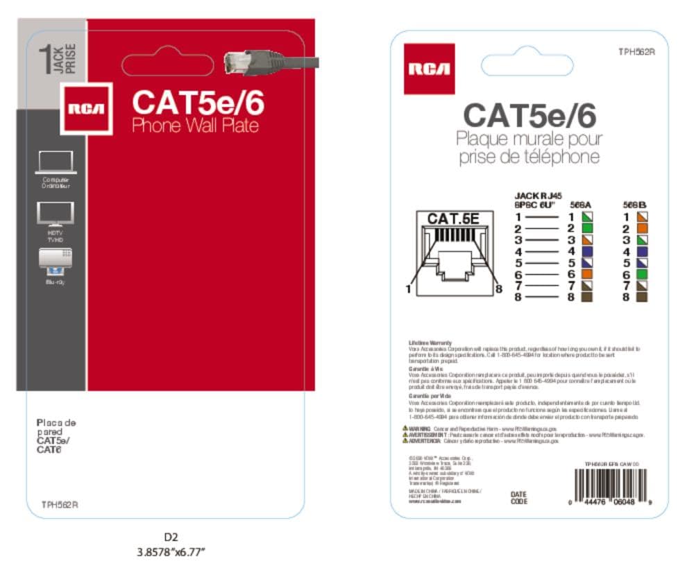 RCA TPH562R Ethernet-Cables - View #7