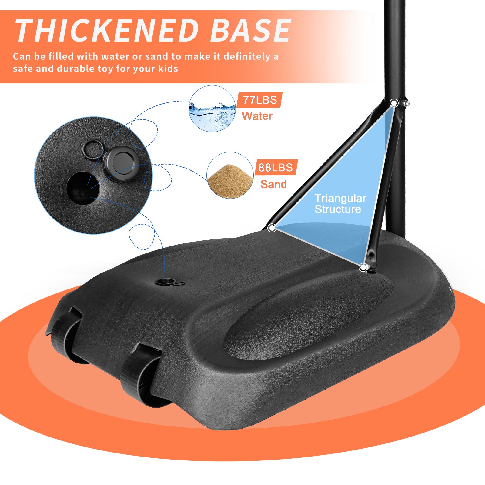 Siavonce XH45237 Basketball-System - View #5