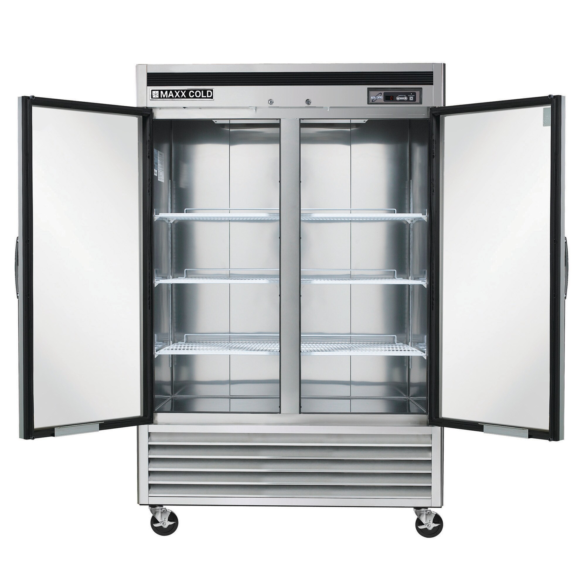 KoolMore 41.3-cu ft Frost-free Commercial Freezer (Stainless Steel