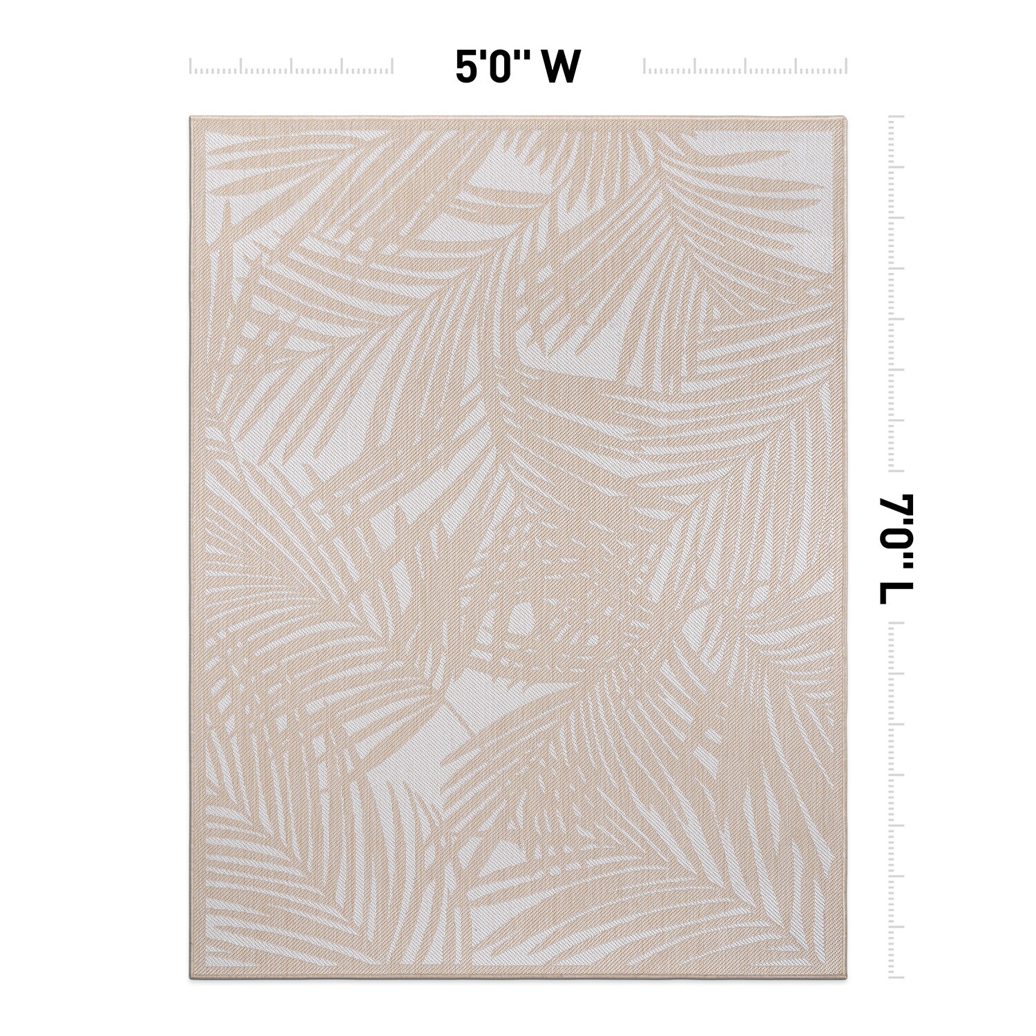 World Rug Gallery 118NATURAL5X7 rugs - View #3