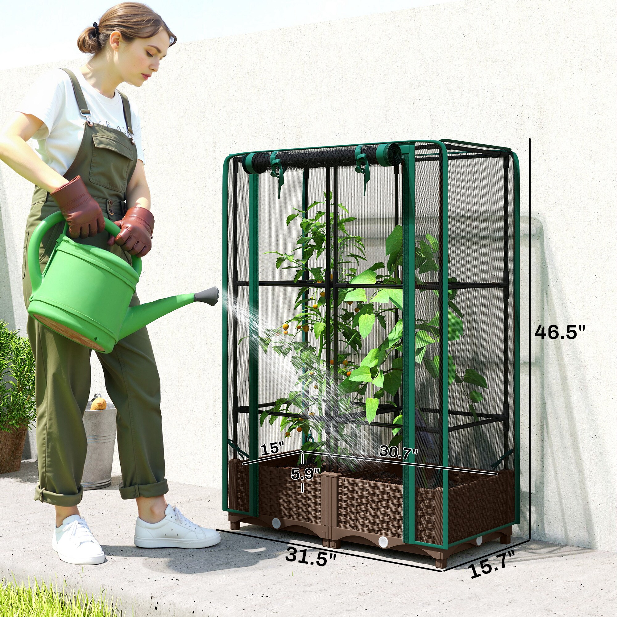 Outsunny 84H-594V00BN Raised-Garden-Beds - View #5