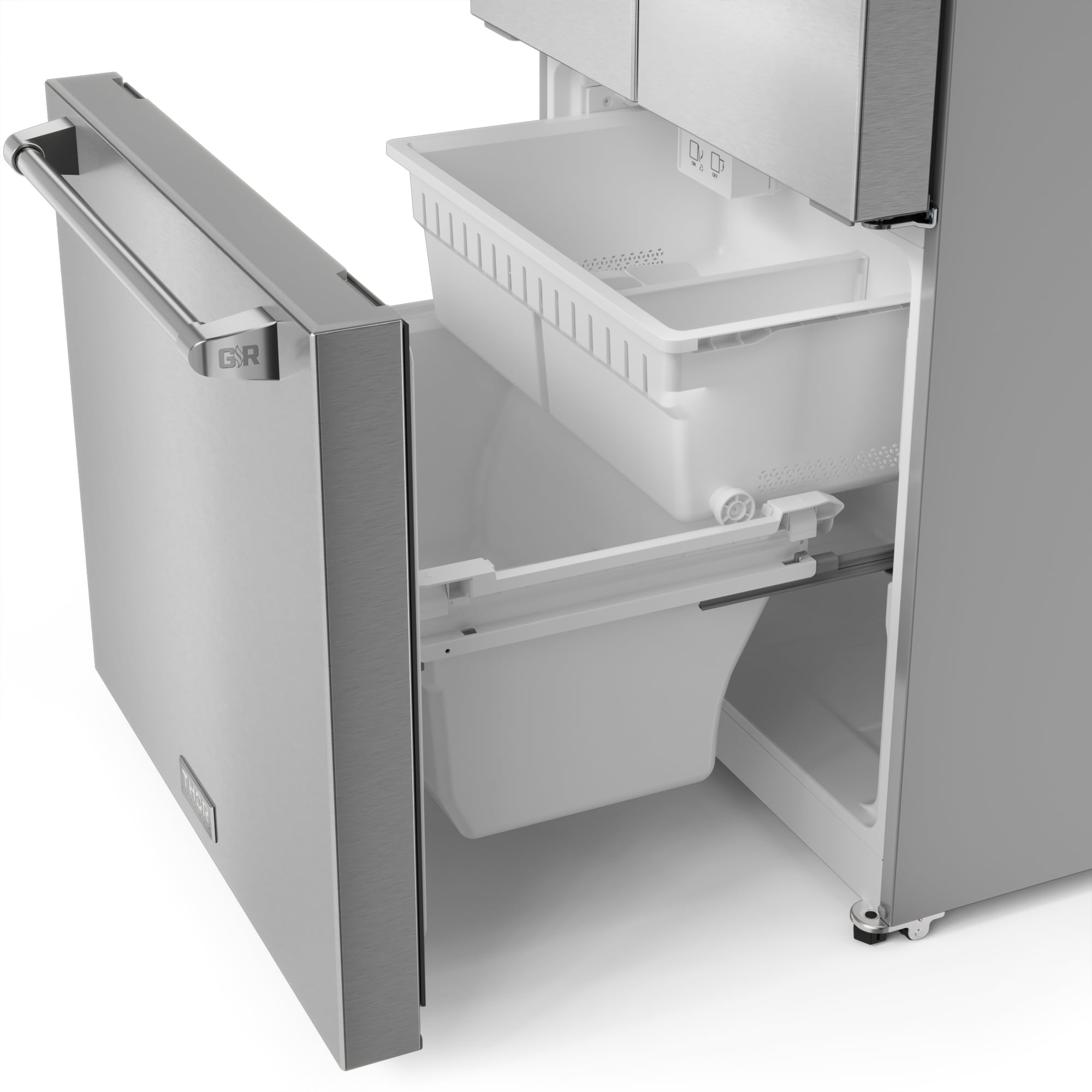 Thor Kitchen RF3017FFD99 French-Door-Refrigerators - View #8