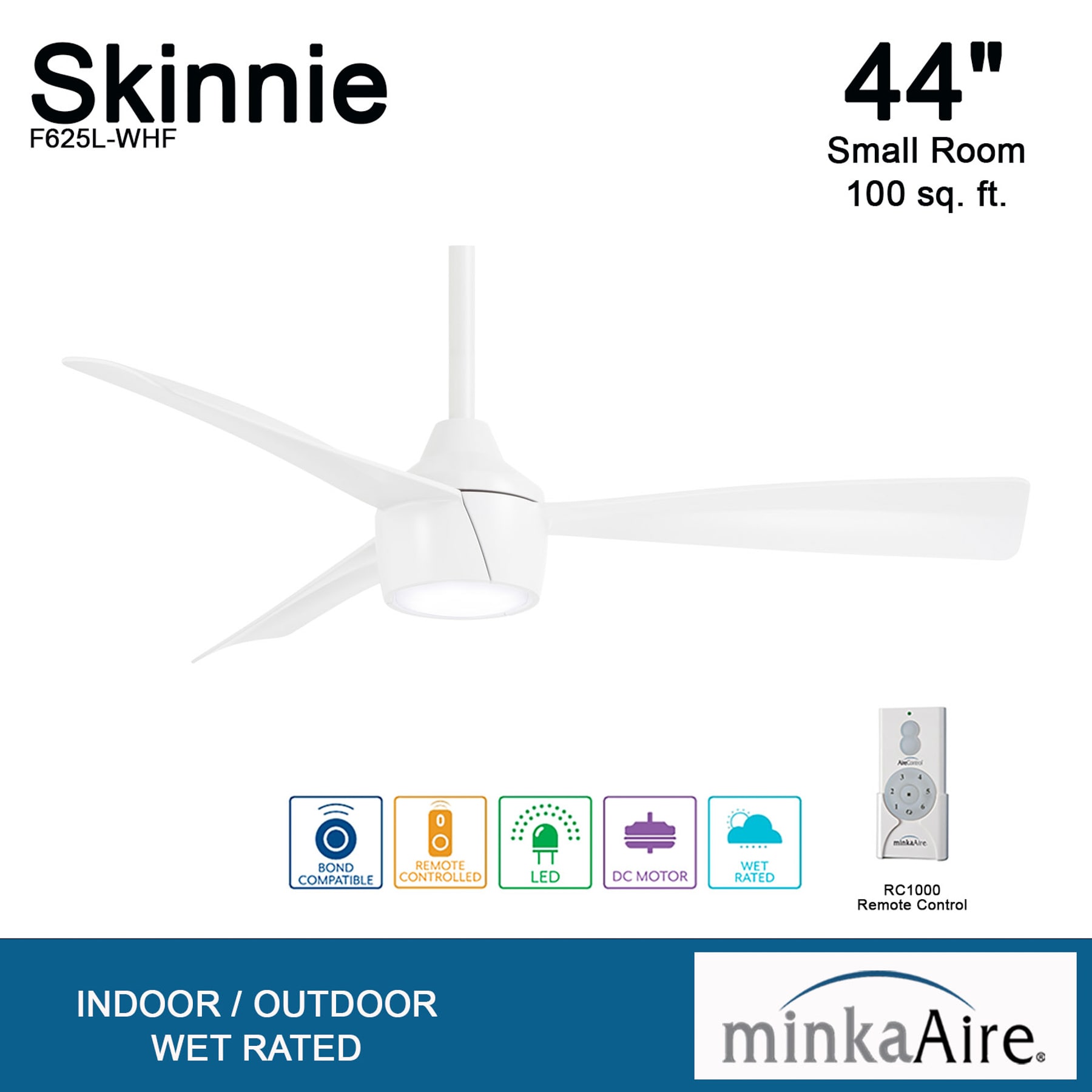 Minka Aire F625L-WHF Ceiling-Fans - View #4