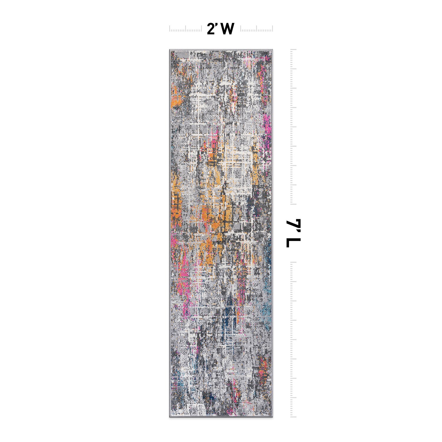 World Rug Gallery 2100MULTI2X7 rugs - View #2