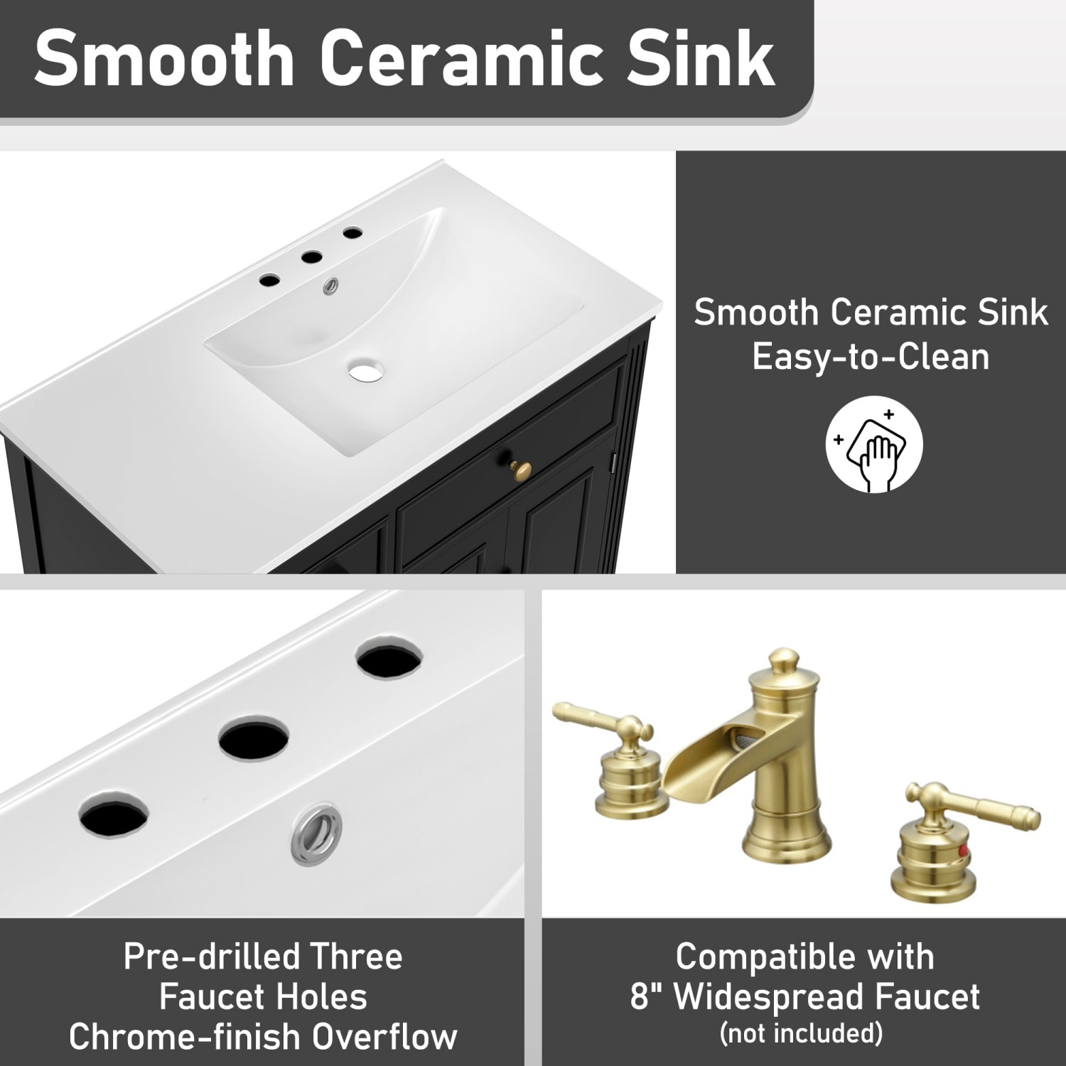 Vanityfus VF-NB-4623B Bath-Vanity-Combo - View #5