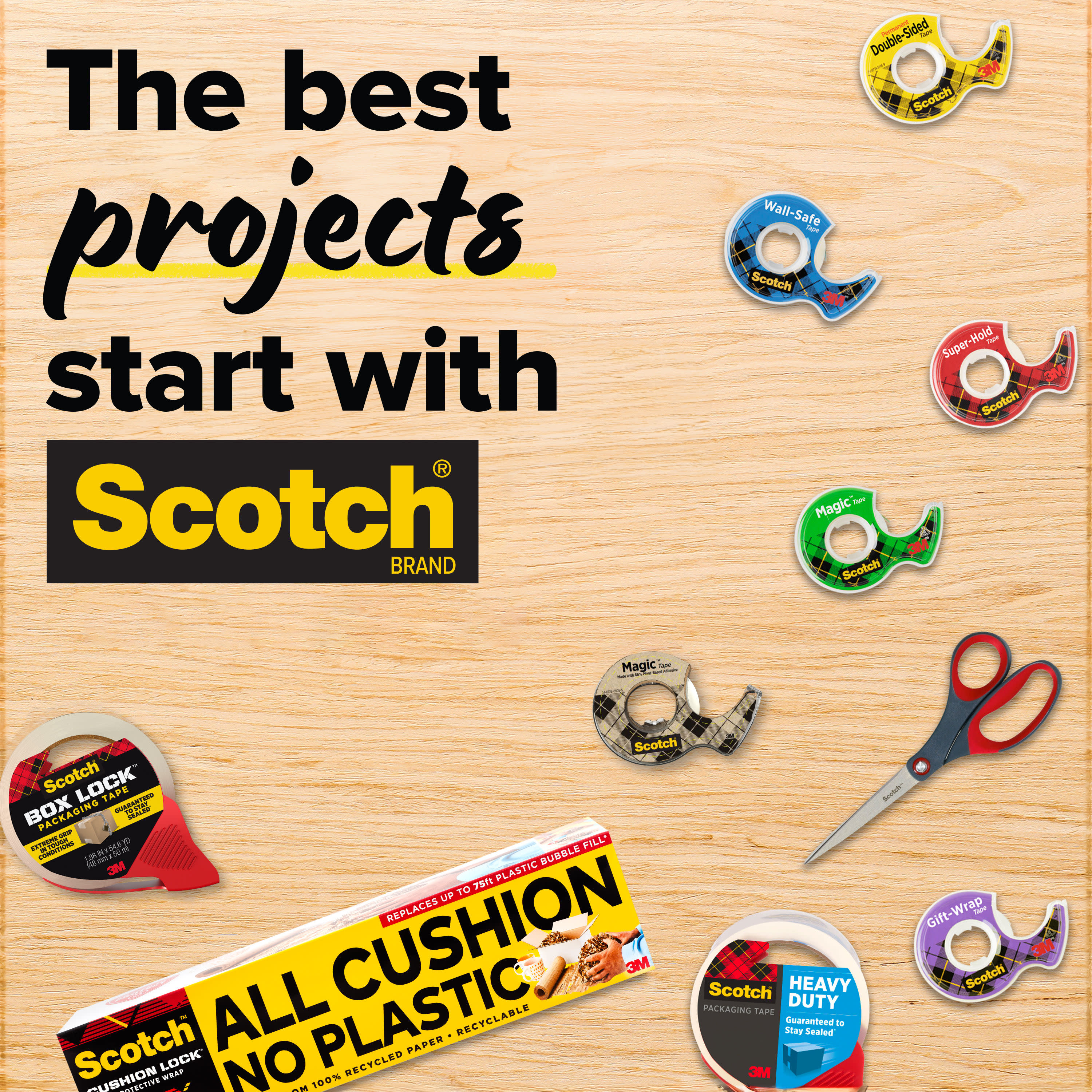 Scotch 3850-LR4-4CC Packaging-Tape - View #6