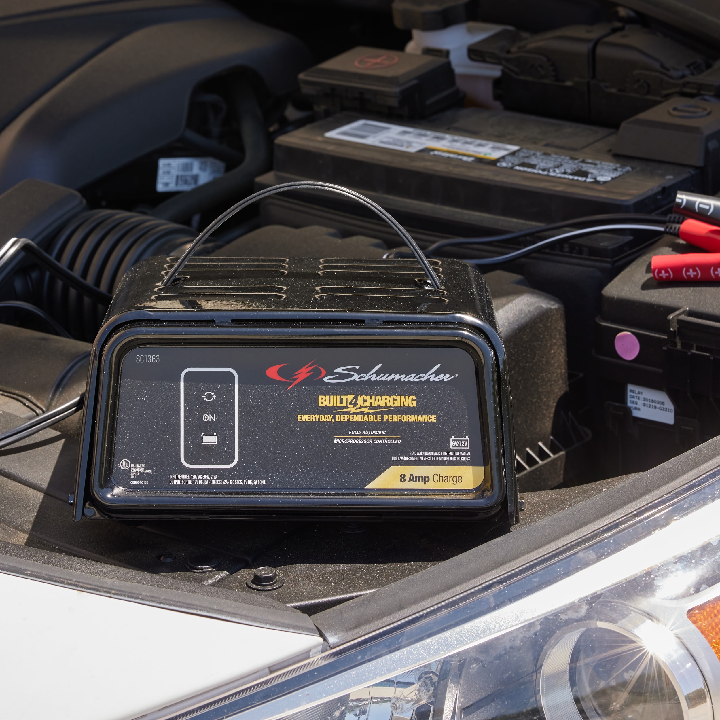 Schumacher Electric 8-Amp 6/12-Volt Car Battery Charger