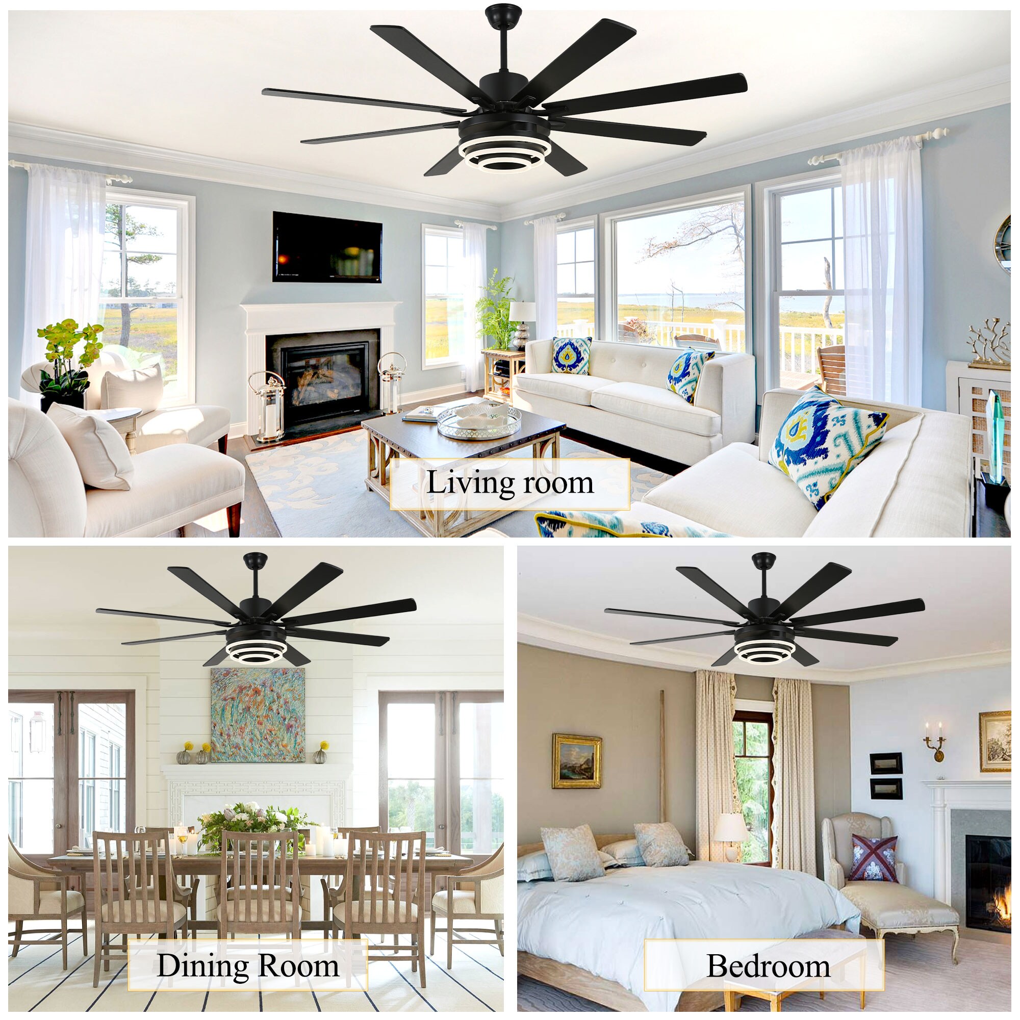 Oaks Decor DC7205OKEL-B Ceiling-Fans - View #13