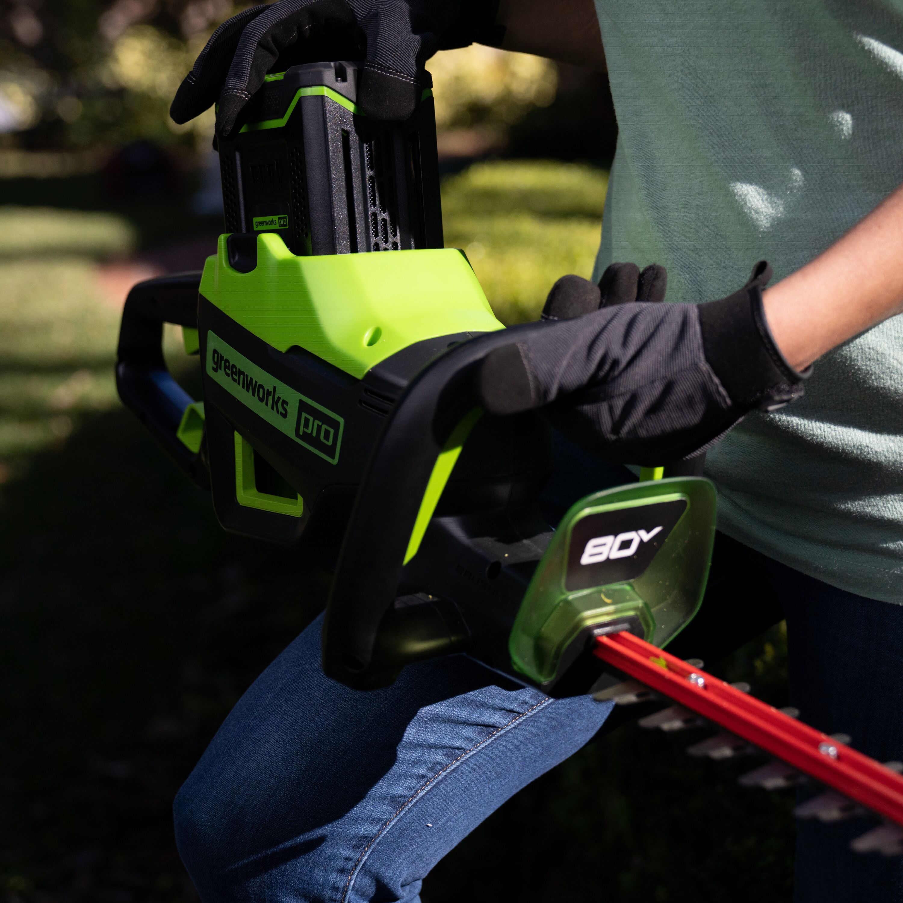 Greenworks HT80L02 Cordless-Hedge-Trimmers - View #8