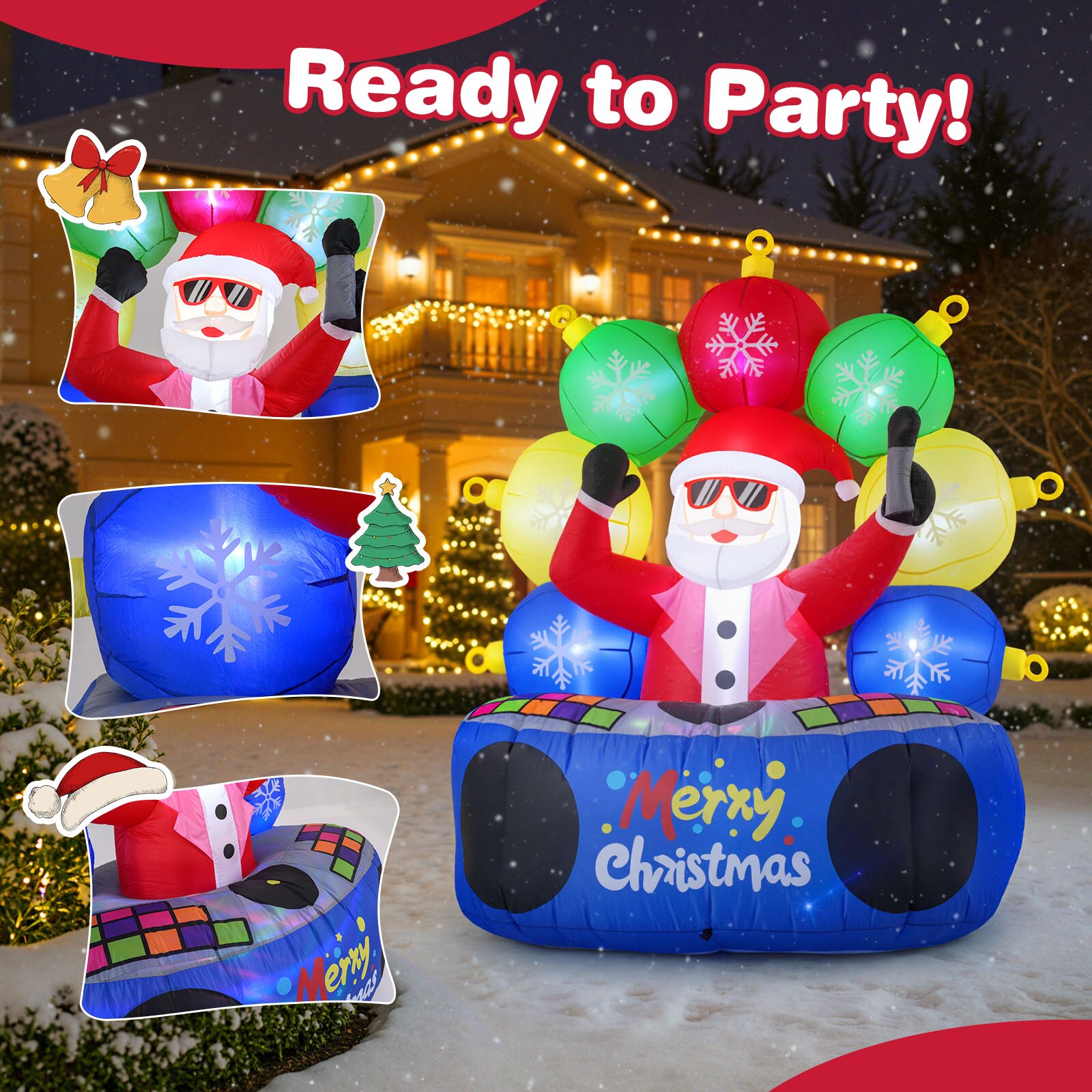 Slickblue D-CO-SU15252MC Christmas-Inflatables - View #5