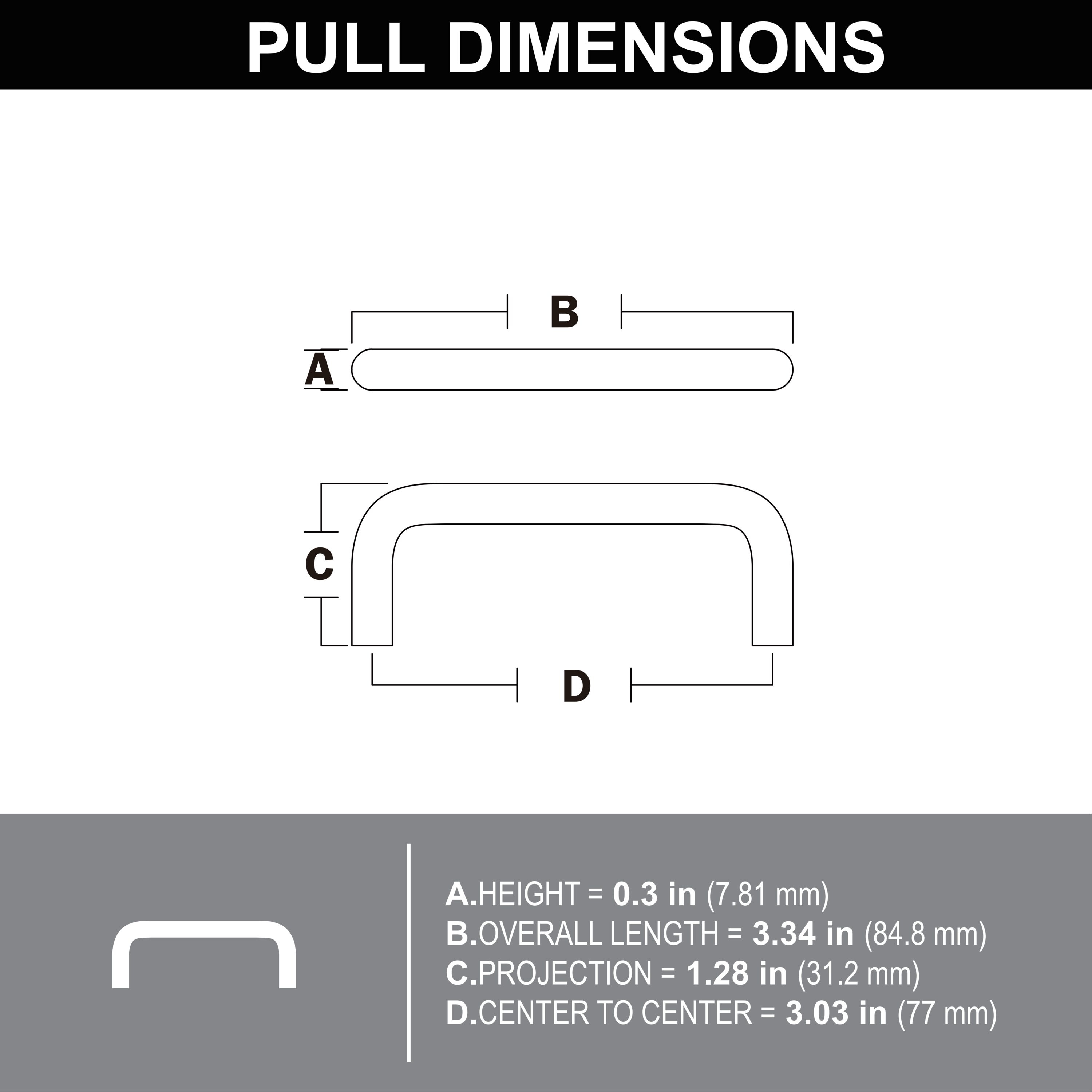 allen + roth ADD-001 Cabinet-Pulls - View #5