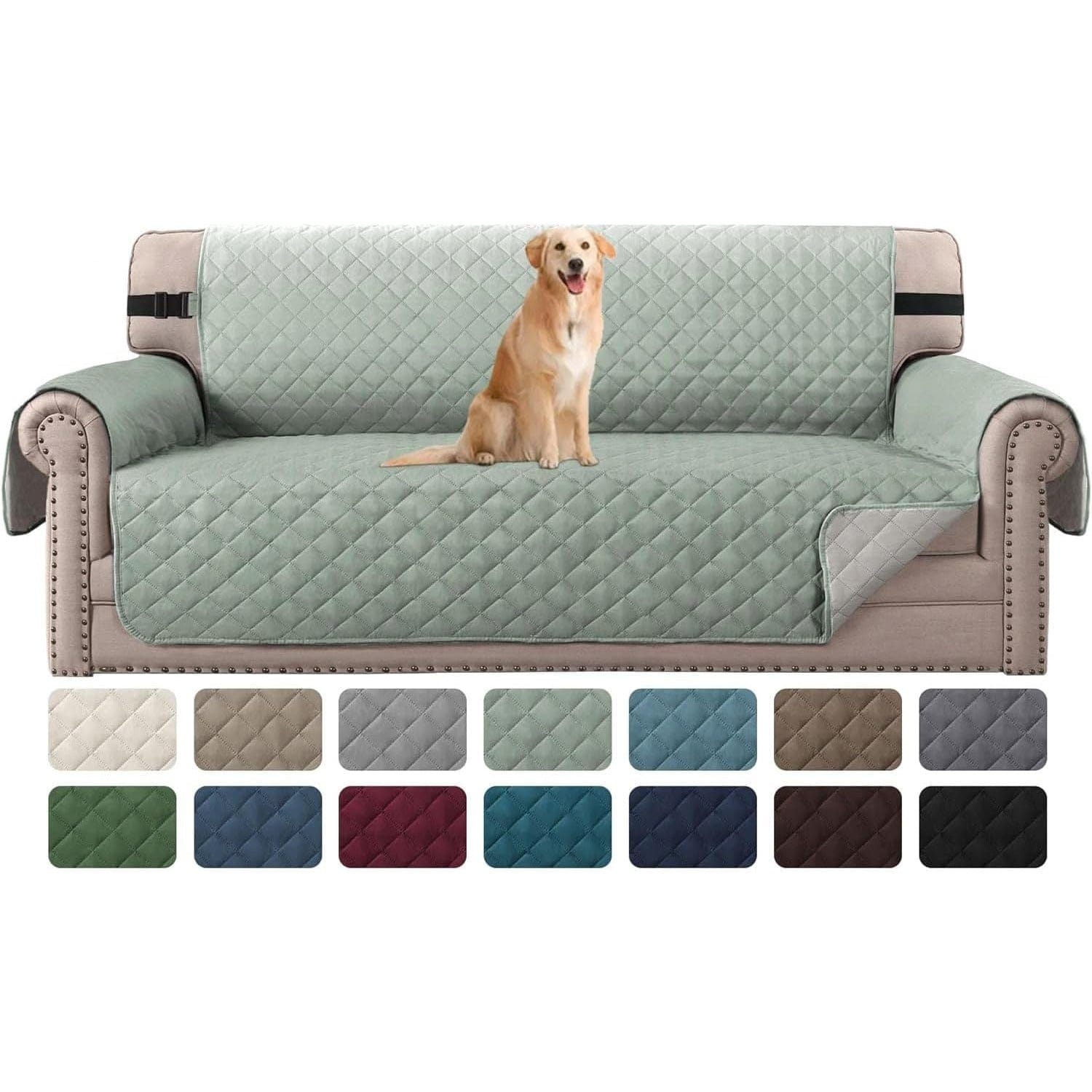 H.Versailtex SFD86132BURGUNDYTAN slipcovers - View #20
