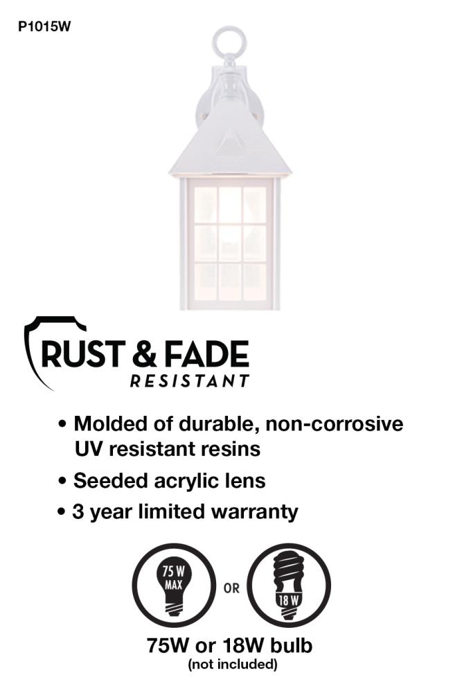 Portfolio P1015W Outdoor-Wall-Lighting - View #3