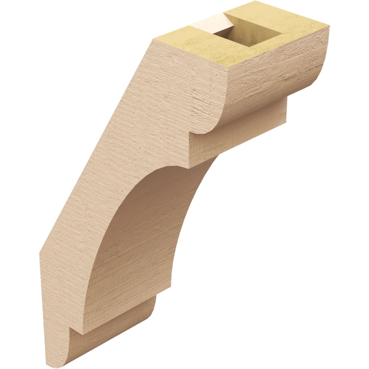 Ekena Millwork BRCUR03X06X10OLYRCPR braces - View #6