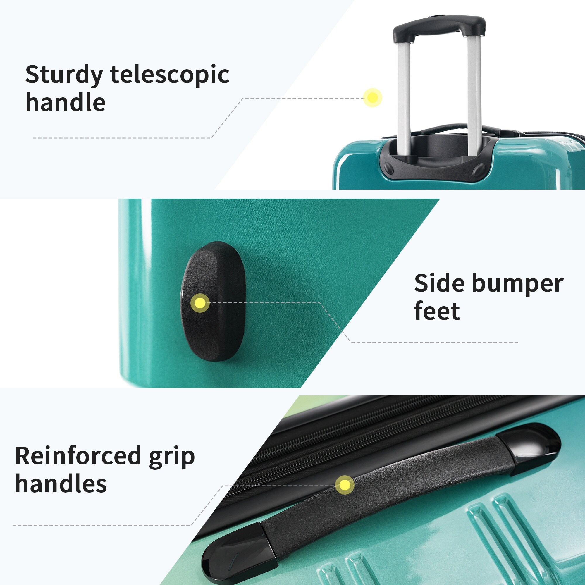 Boyel Living BL-SL8444R Luggage-And-Luggage-Sets - View #3