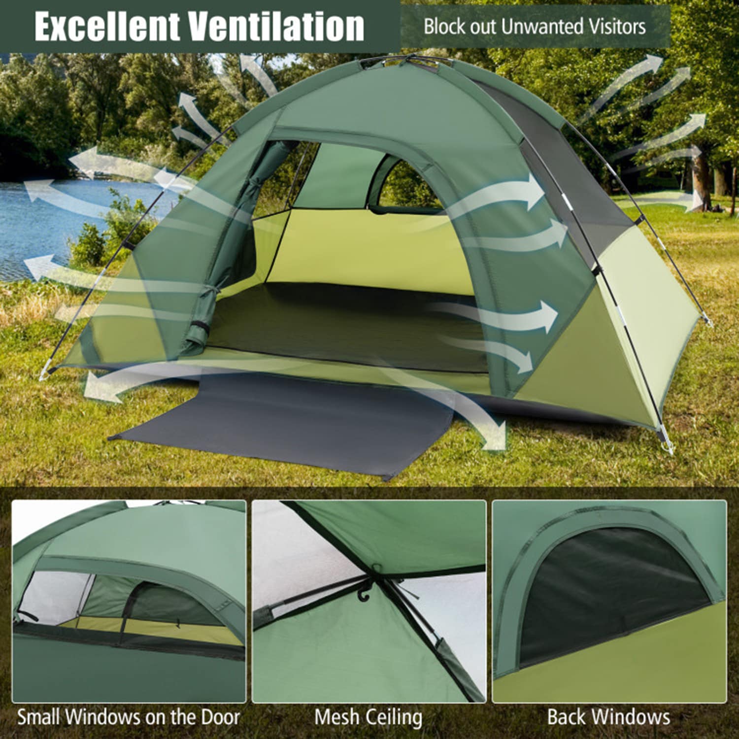 Mondawe MO-NP11484GN tents - View #7
