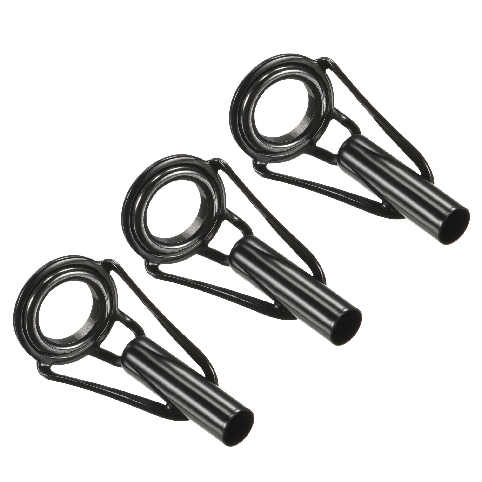 PATIKIL 4.0mm Tube Dia Fishing Rod Tips Repair Kit 3pcs Stainless Steel ...