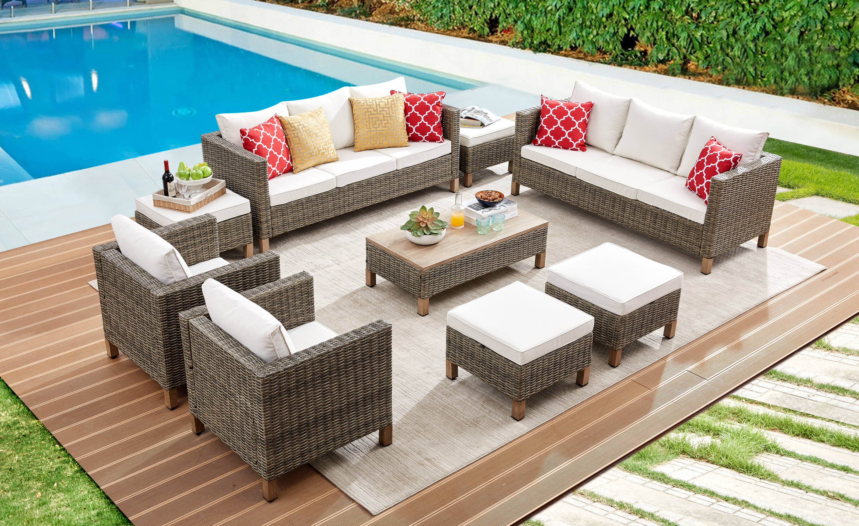 EDYO LIVING SMX06-BG Patio-Conversation-Sets - View #6