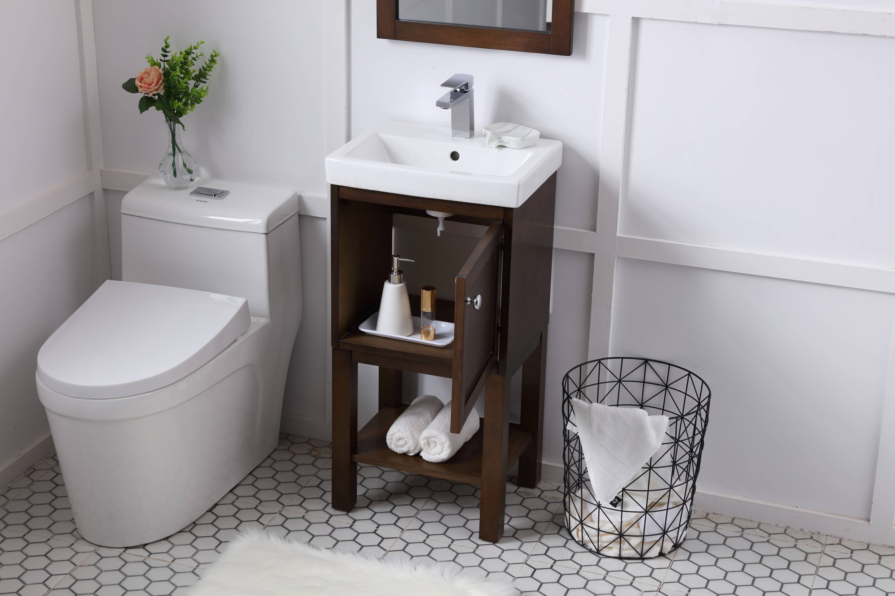 Elegant Decor HF7554AC Bath-Vanity-Combo - View #3