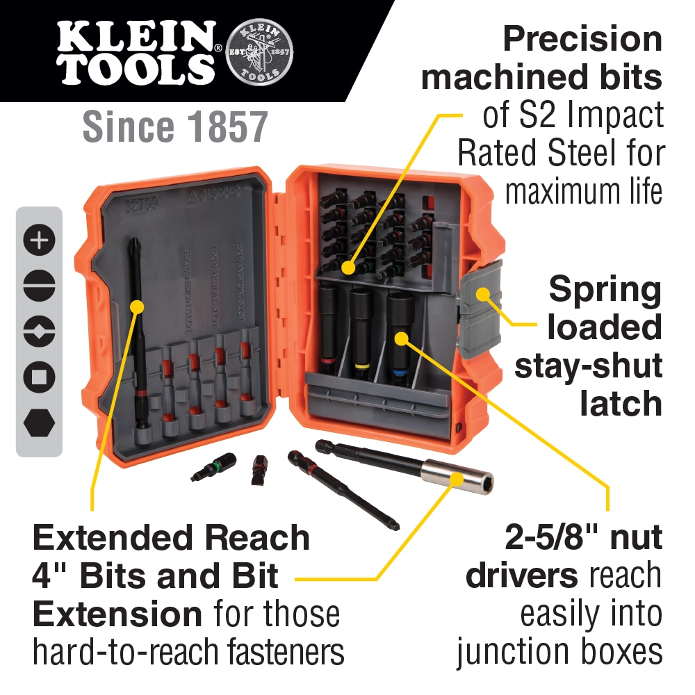 Klein Tools 32799 screwdrivingbits - View #2