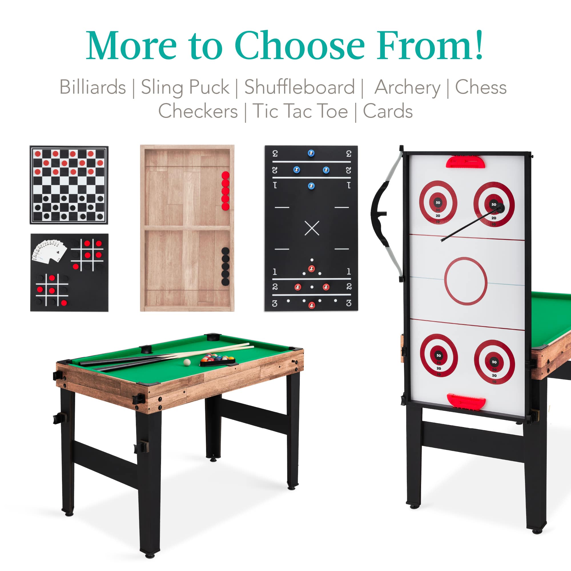 Best Choice Products SKY6712 Multi-Game-Tables - View #3
