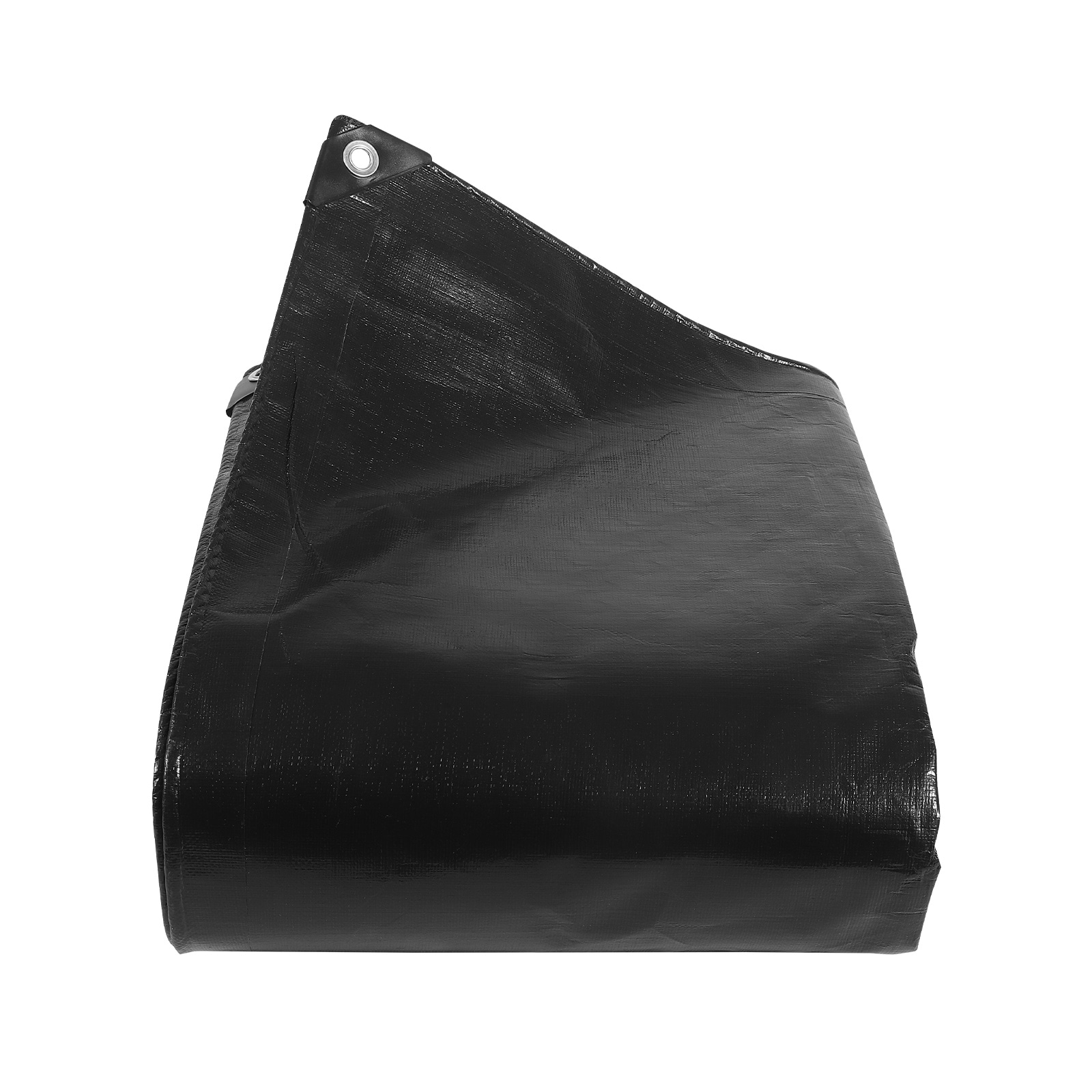 VEVOR 25 x 30 ft Pond Liner 14 Mil Thickness 3-Layer Reinforced PE Fish Koi Pond Liner for Outdoor Ponds with Hemmed Edge and 4 Metal Buttonholes for Water Garden Waterfall and Fountains Black