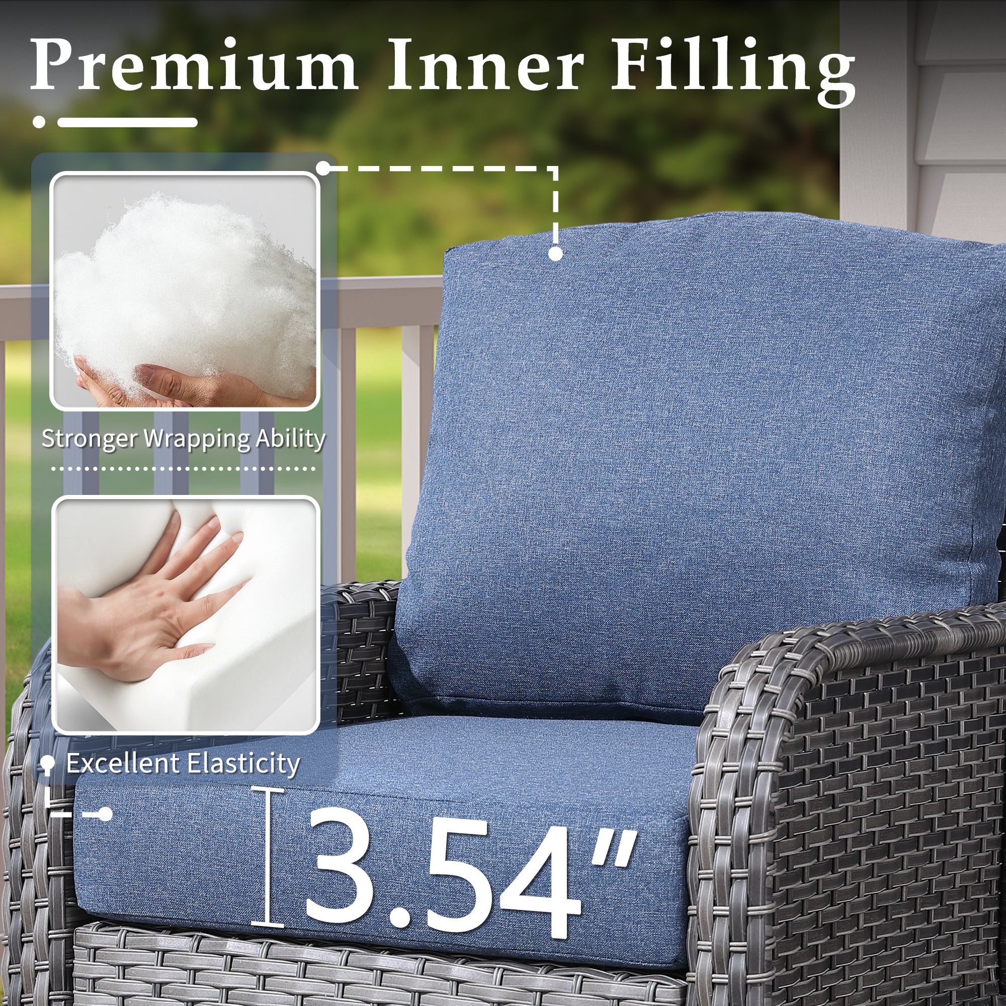 Ovios GNDS300-1 Patio-Sofas-Daybeds - View #3