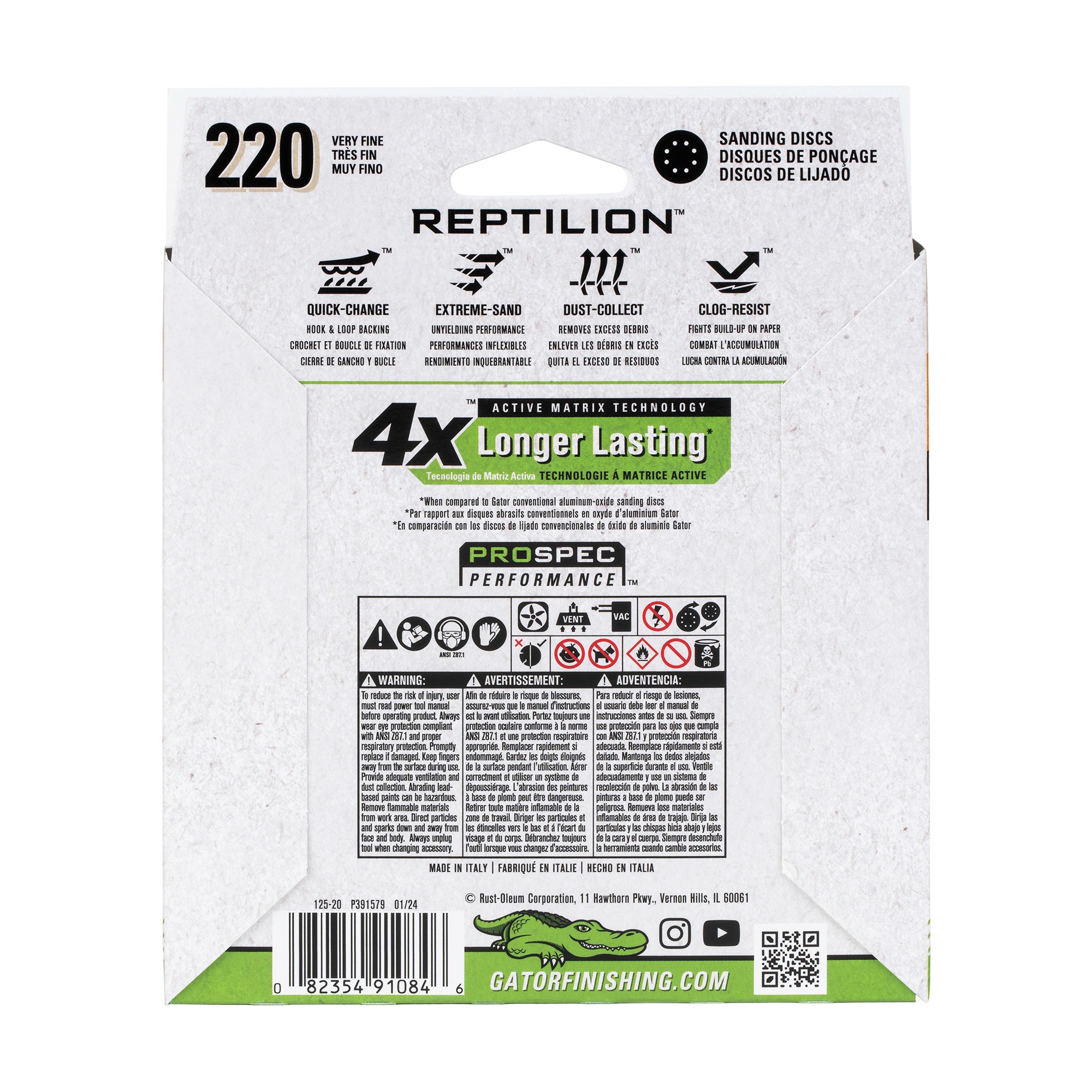 Gator 391084 Pt-Sandpaper - View #4