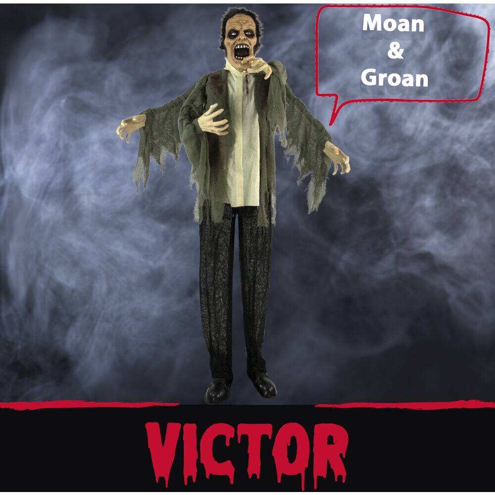 Haunted Hill Farm HHZOMB-2FLSA Halloween-Animatronics - View #2