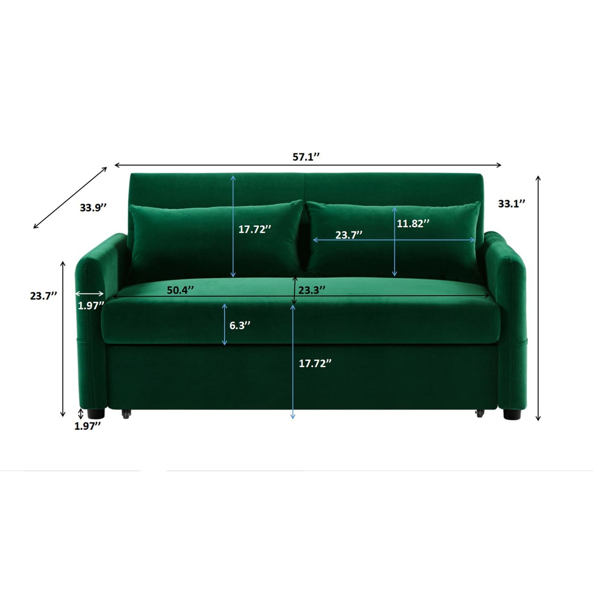 JASMODER L2033DG Sofas-Loveseats - View #7