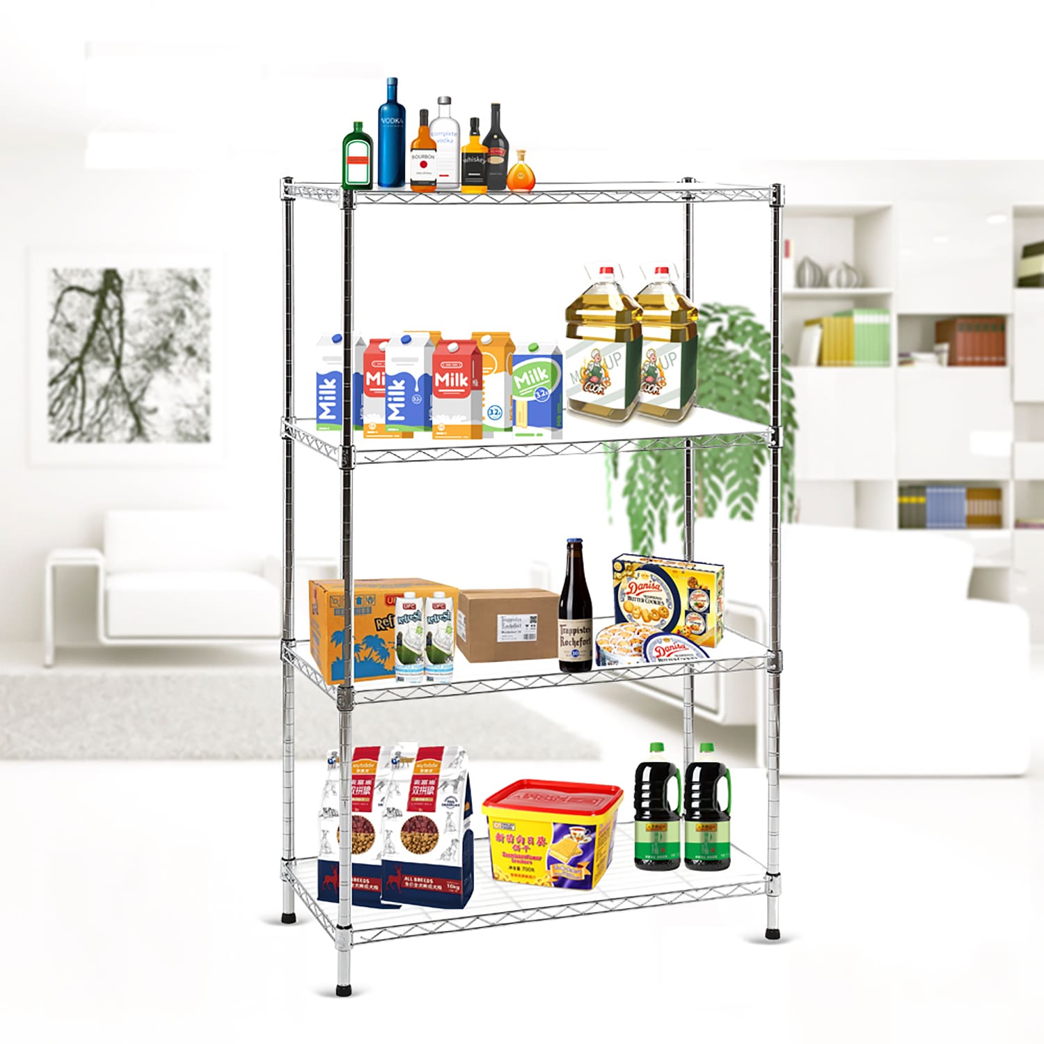 EFINE RL200-4C Free-Standing-Shelving - View #5