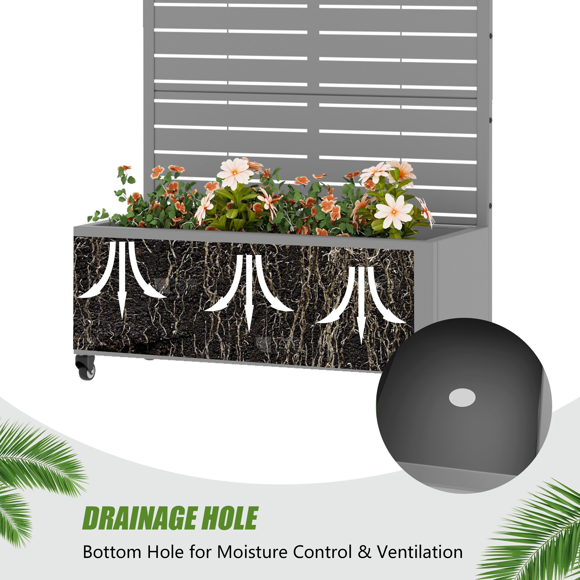 Misty Moon LW0409-RPB-ZZX089 Raised-Planter-Boxes - View #9