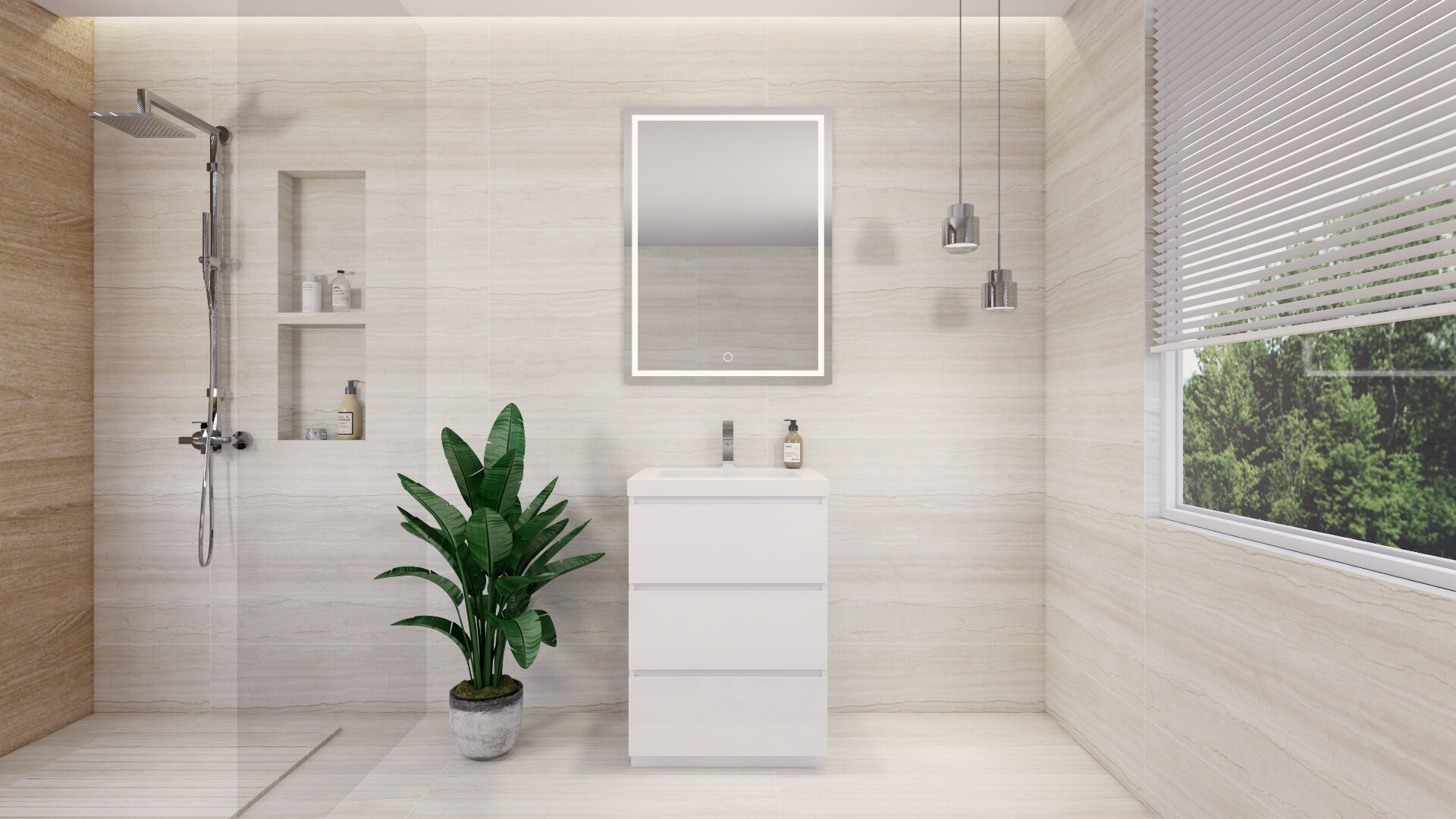 Moreno Bath MOA24-GW Bath-Vanity-Combo - View #5