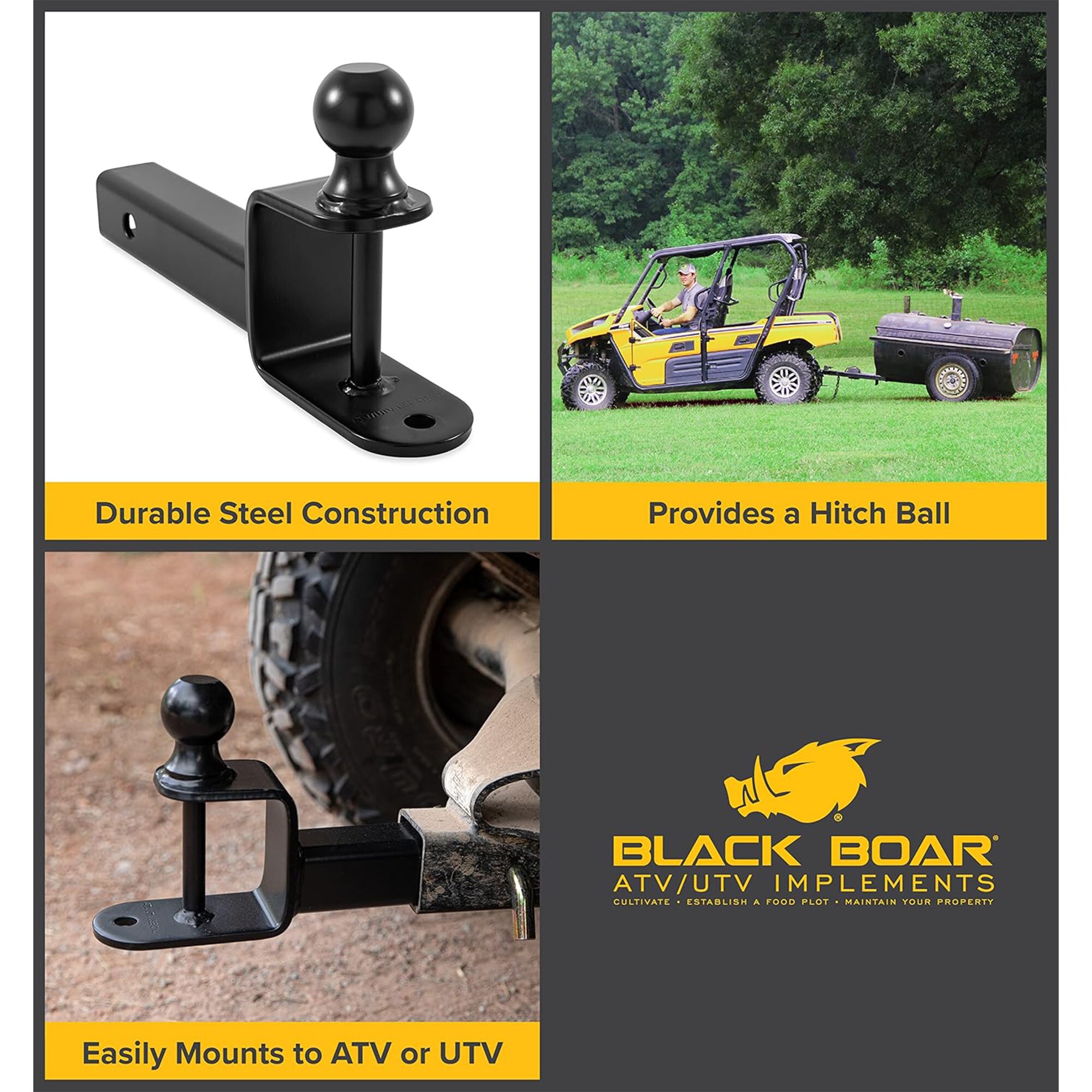 BLACK BOAR 66081 Ball-Mounts - View #2