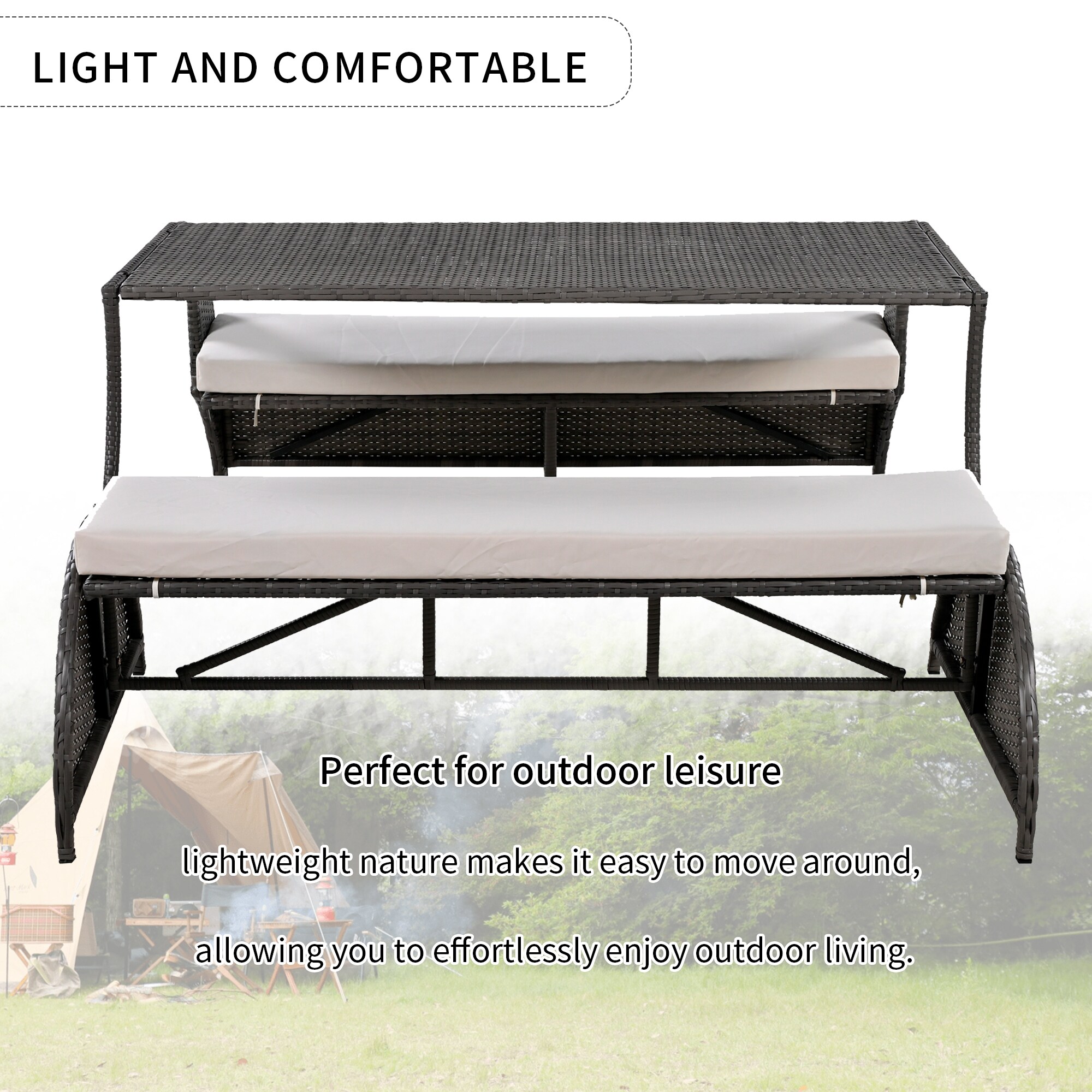 JIMSMAISON BOUSPD06BEG Patio-Dining-Sets - View #5