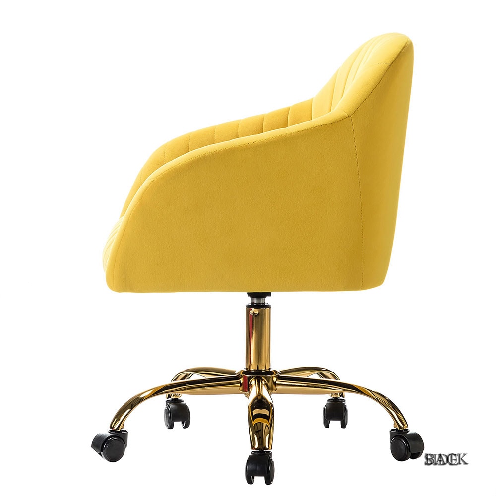 14 Karat Home CHDT0084-YELLOW Office-Chairs - View #7